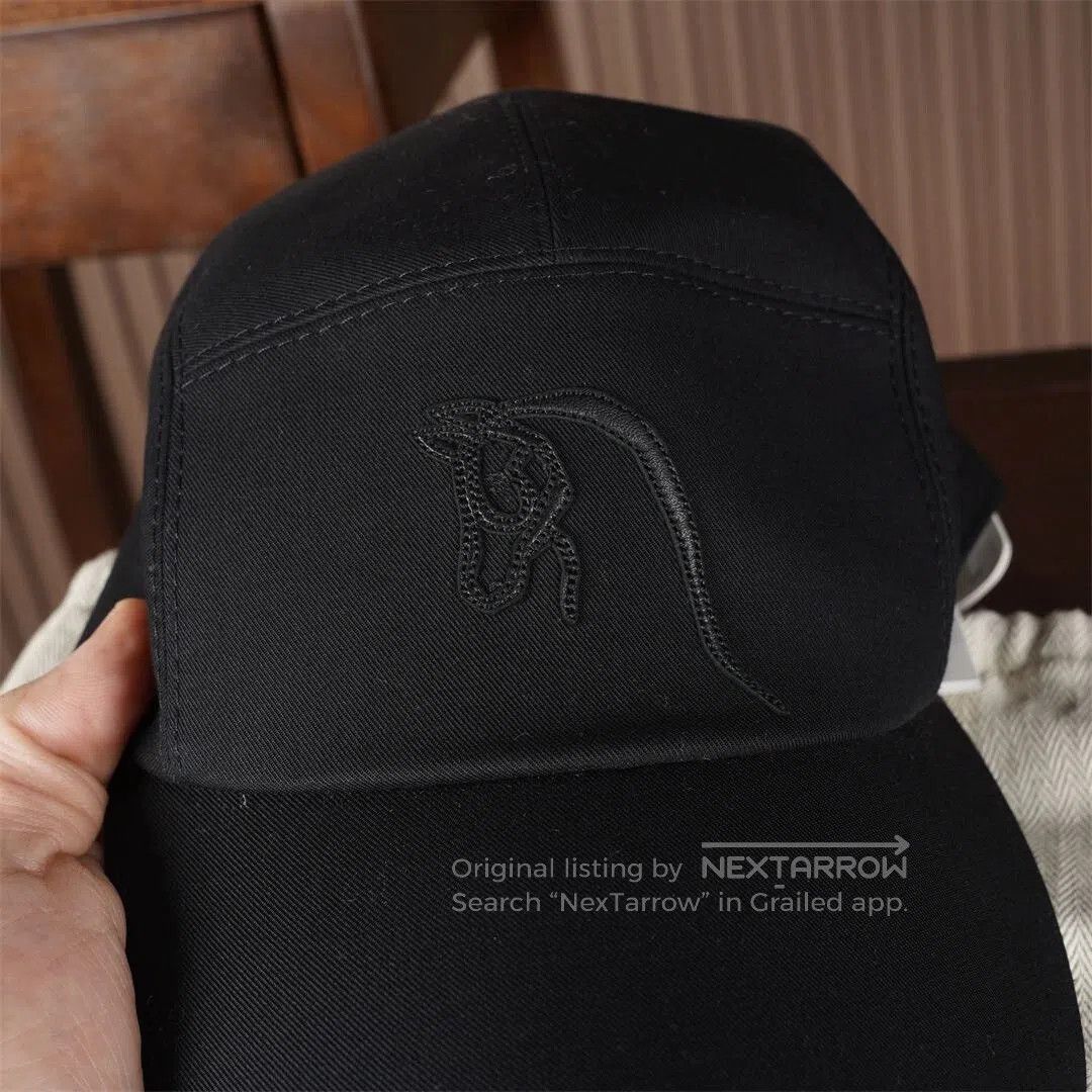 Hermes Hermes Baseball Cap with Leather Detail. Size ONE SIZE - 4 Thumbnail