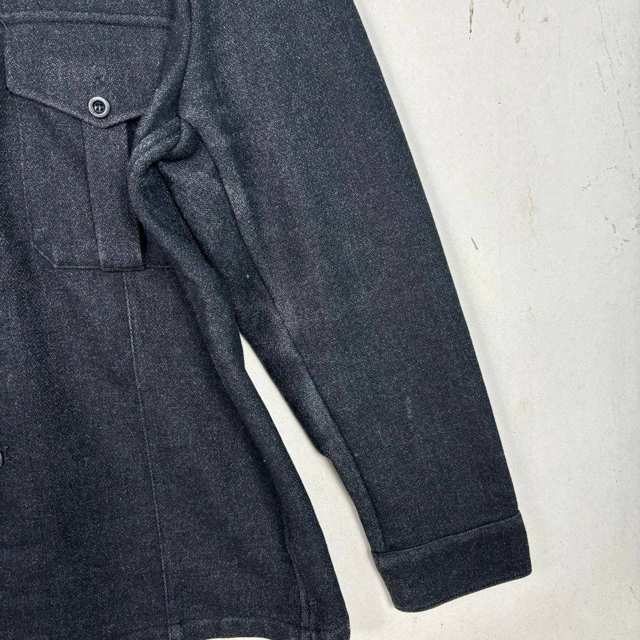 Tommy Hilfiger Tommy Hilfiger Black Wool Double Pocket Jacket Size US M / EU 48-50 / 2 - 6 Thumbnail