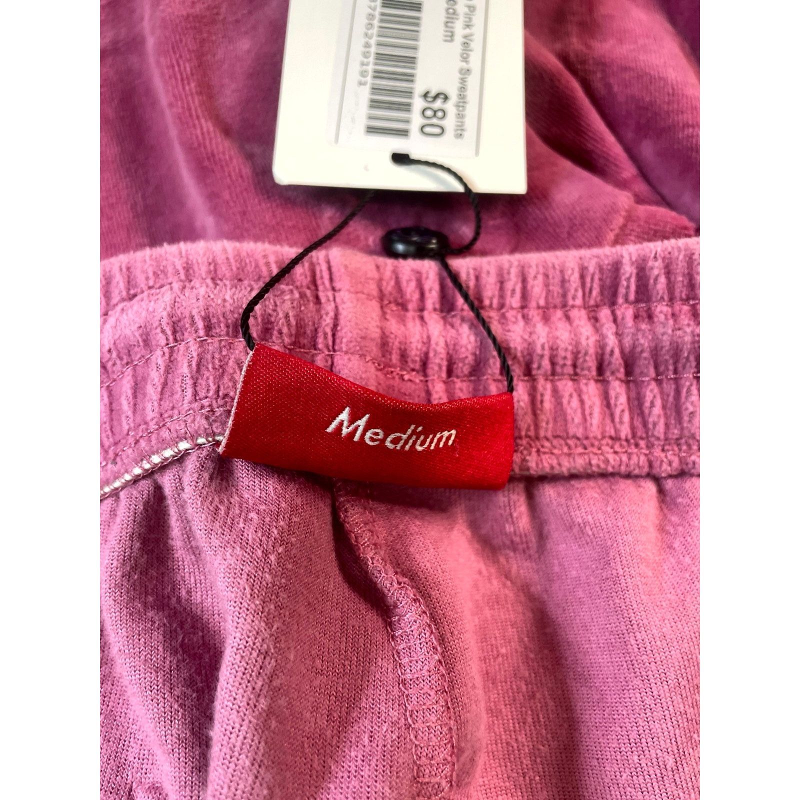 Supreme Supreme Velor Pink Sweatpants Size US 32 / EU 48 - 6 Thumbnail