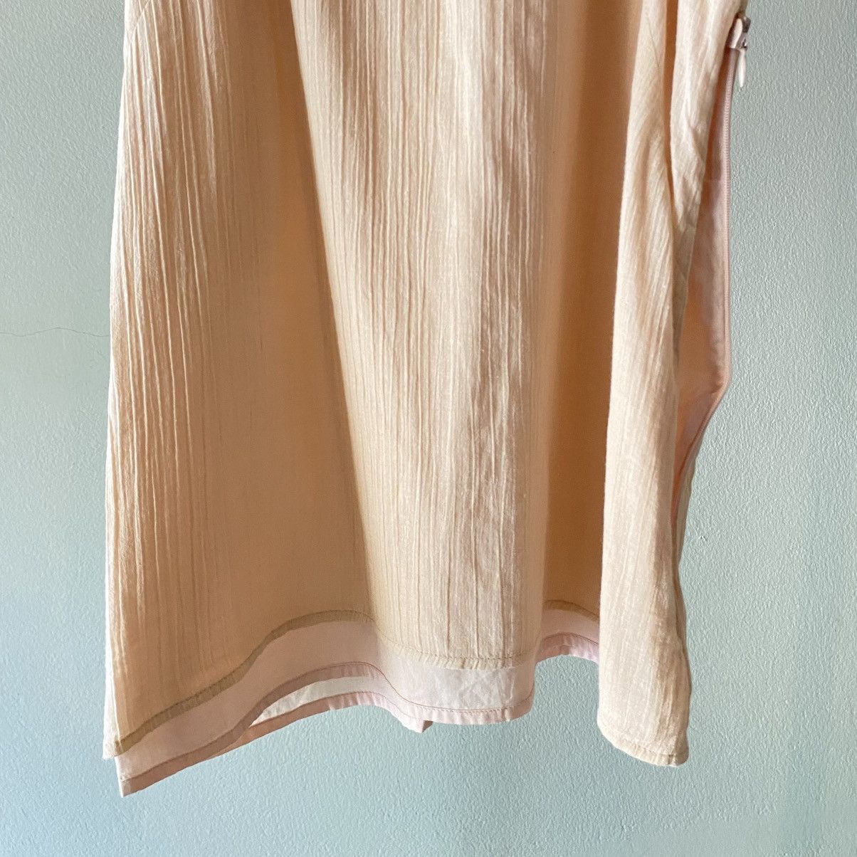 Isabel Marant Isabel Marant Peach Pleated Cap Sleeve Blouse Size S / US 4 / IT 40 - 14 Thumbnail