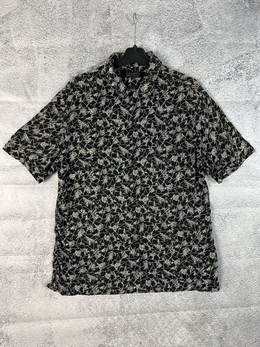 20471120 × Allsaints All saints scribble ss shirt Size US M / EU 48-50 / 2 - 2 Thumbnail