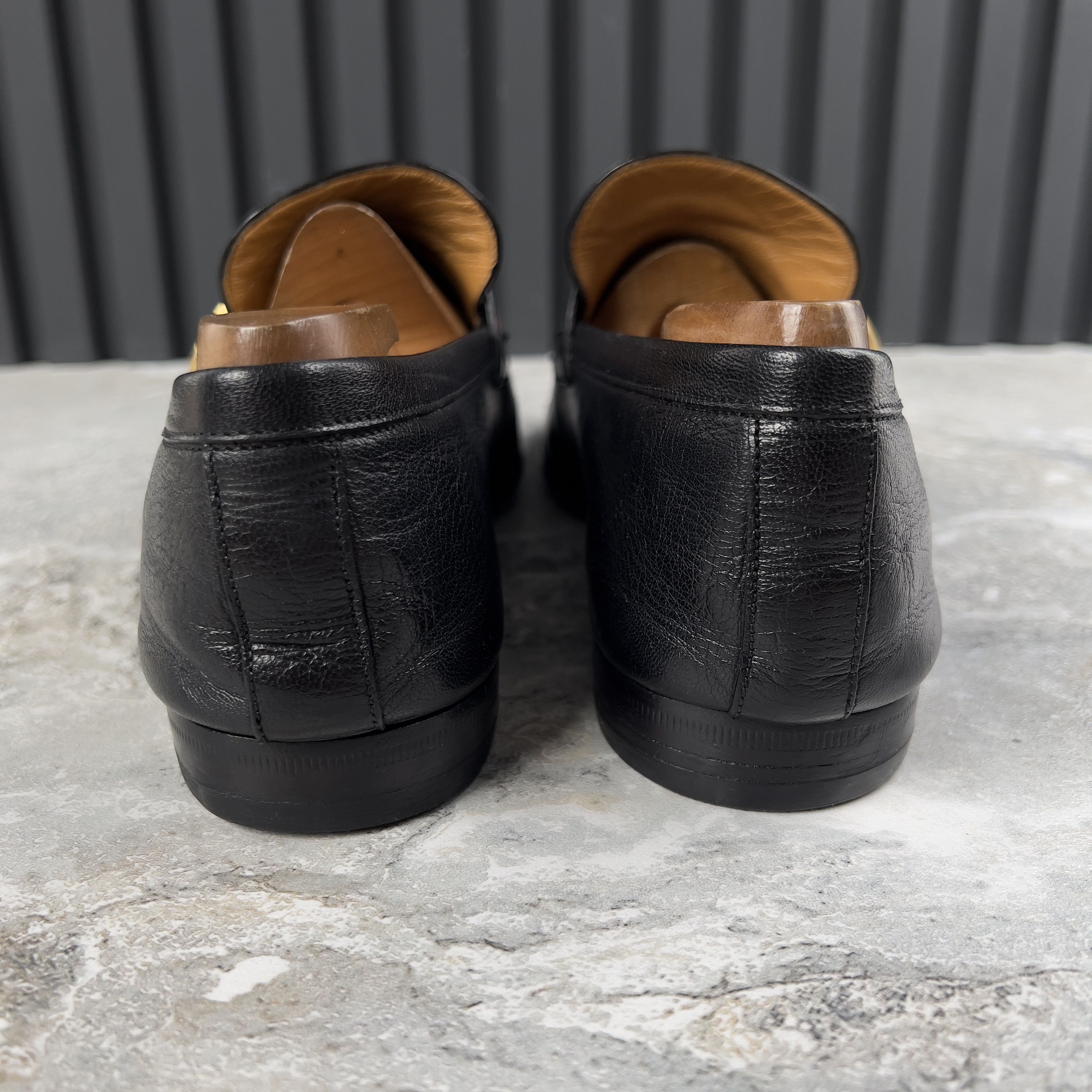 Gucci GUCCI Donnie Web Double GG Loafers Heels Leather Size US 10.5 / EU 43-44 - 9 Thumbnail