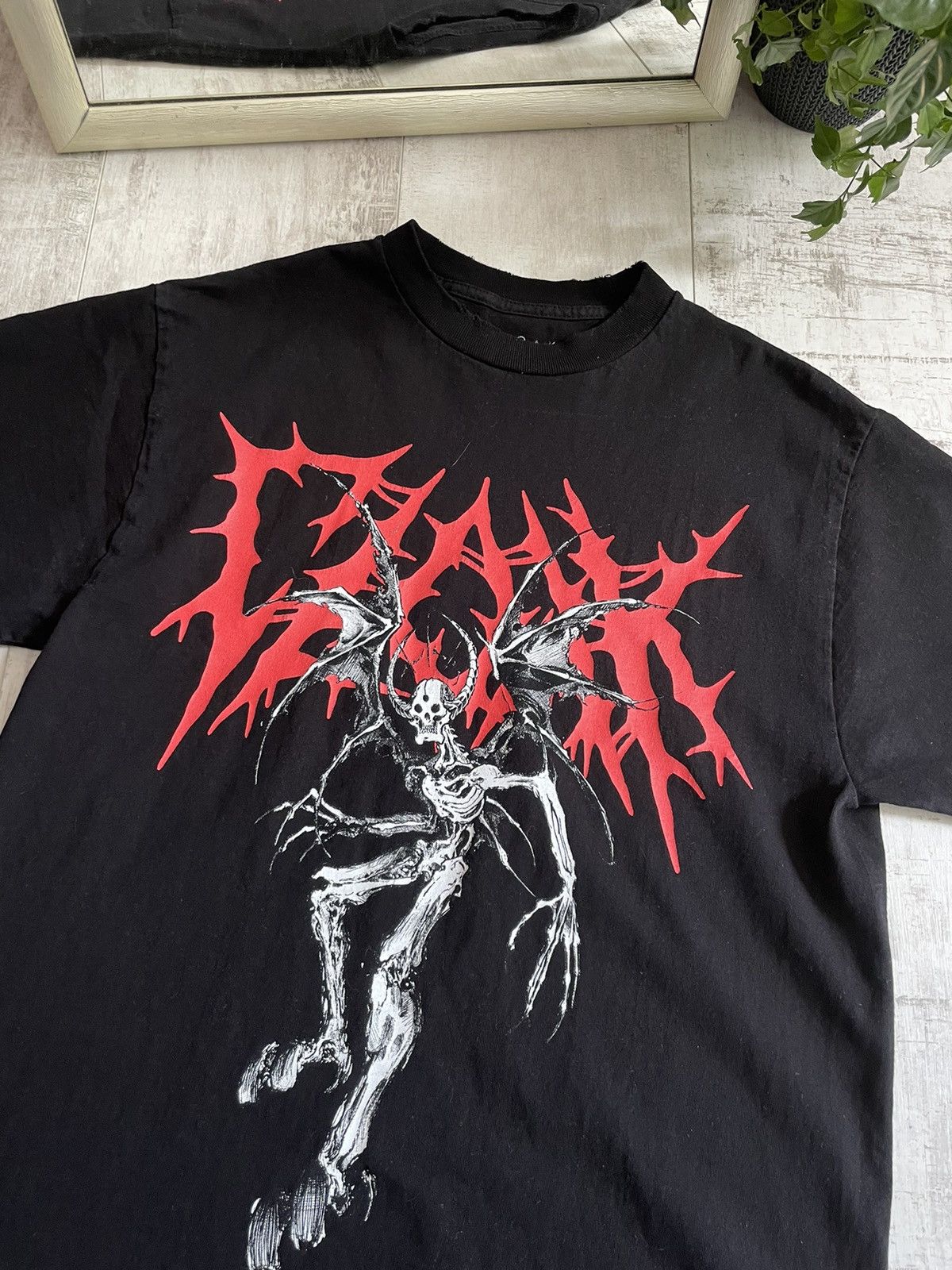 Cloak Cloak The Dark T-Shirt Skull Black RARE Size US M / EU 48-50 / 2 - 2 Thumbnail