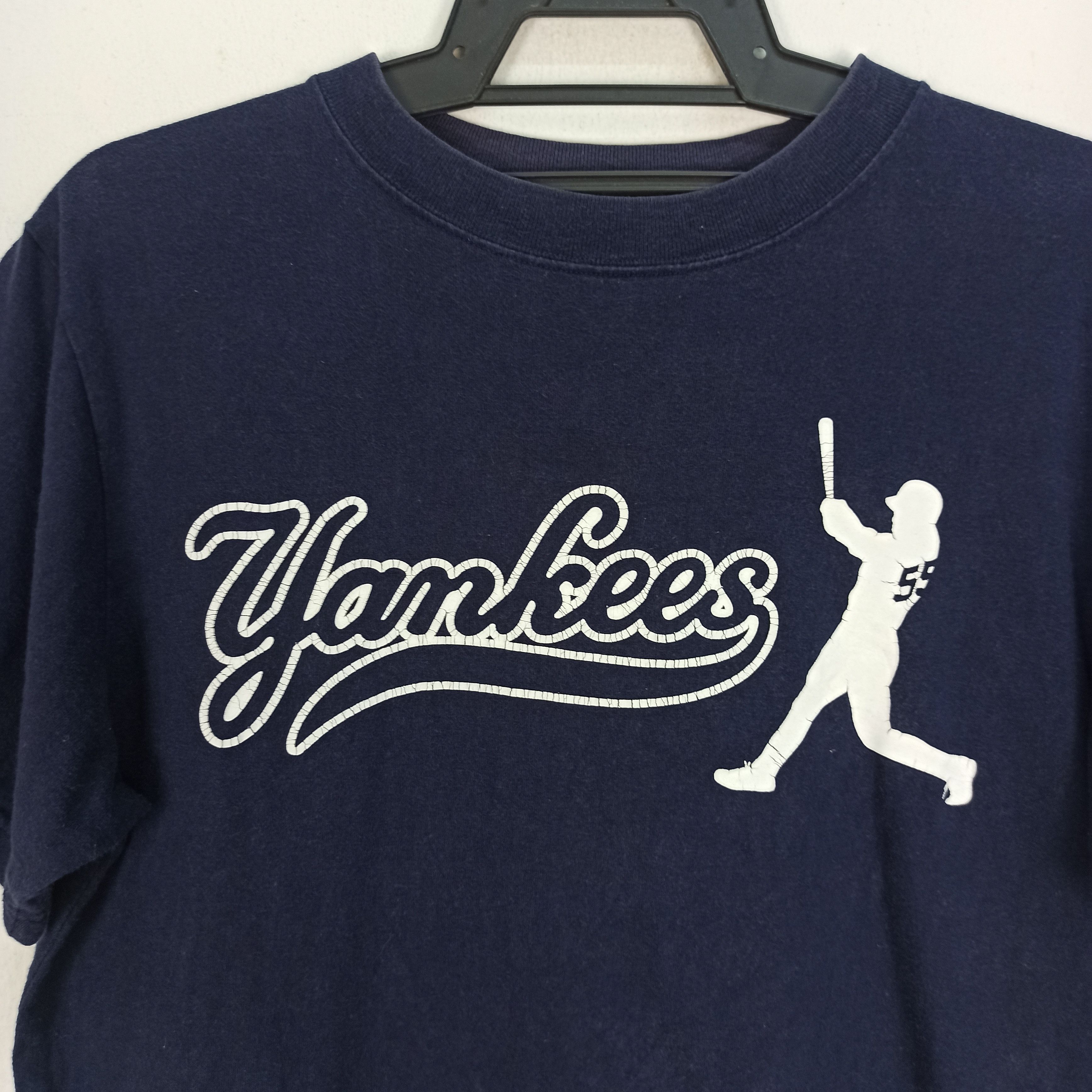 MLB Rare MLB Yankees Meiji Yasuda Tshirt Size US M / EU 48-50 / 2 - 2 Thumbnail