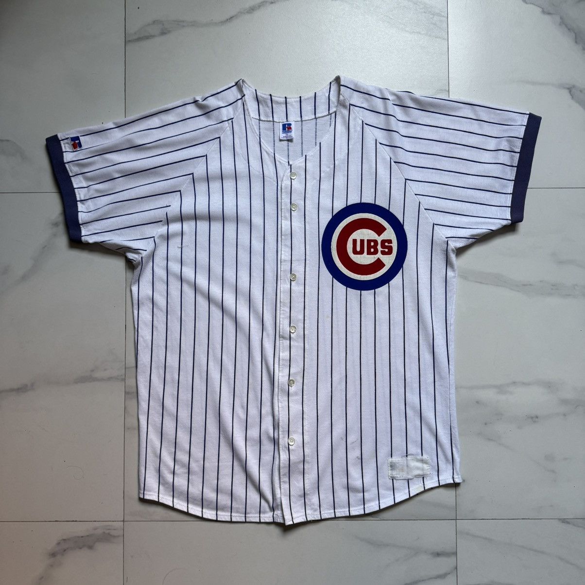 Russell Athletic Vintage Russell x MLB Cubs Jersey Size US XL / EU 56 / 4 - 2 Thumbnail