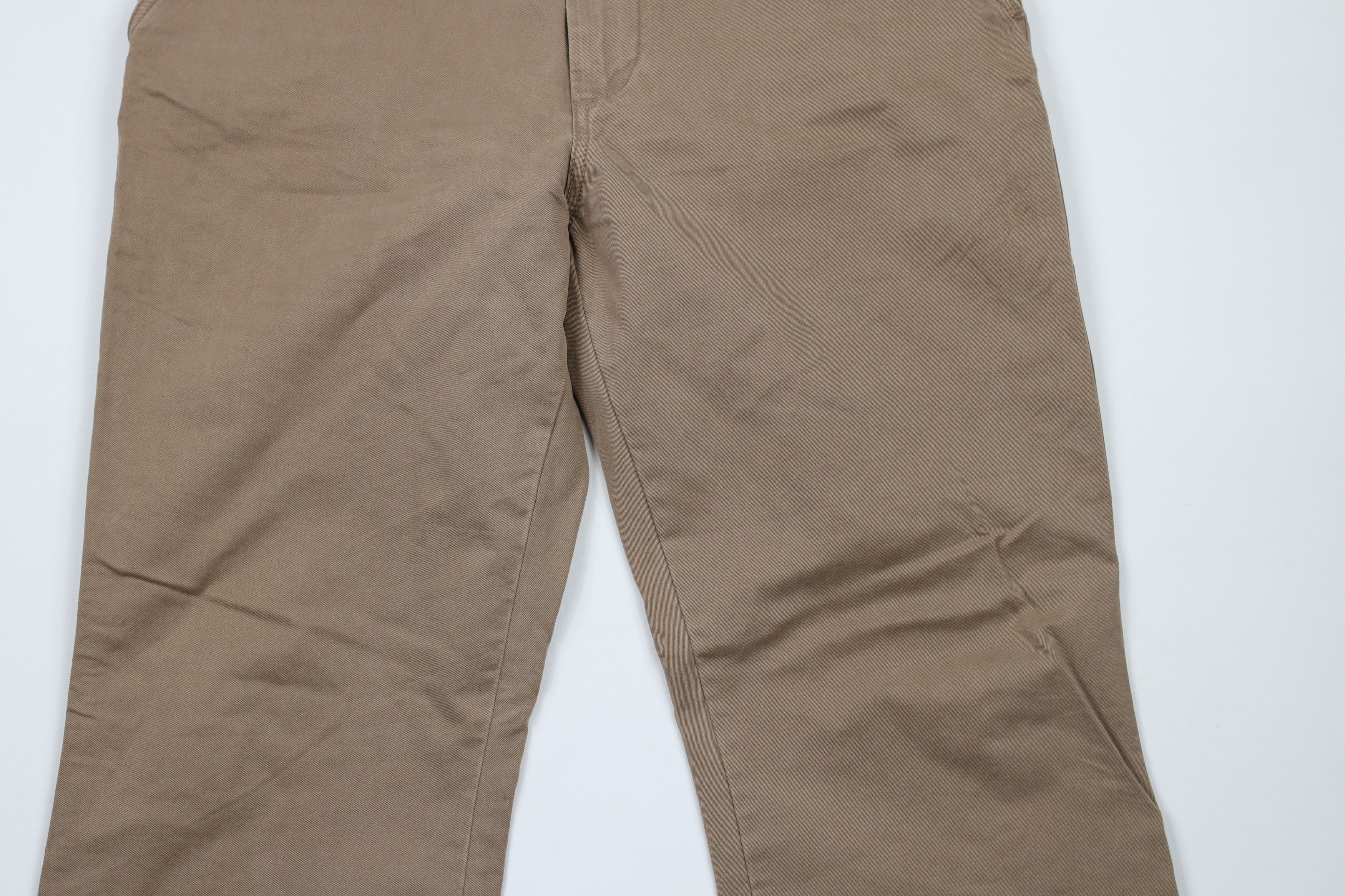 J.Crew × Vintage Vintage J Crew Bootcut Wide Leg Chino Pants Brown Cotton Size US 36 / EU 52 - 3 Thumbnail