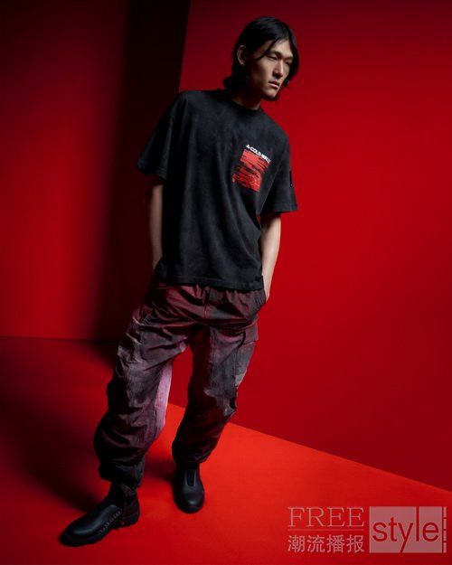 A-COLD-WALL* Black Tie-Dye Lunar New Year Logo Oversized T-Shirt Size US S / EU 44-46 / 1 - 2 Thumbnail