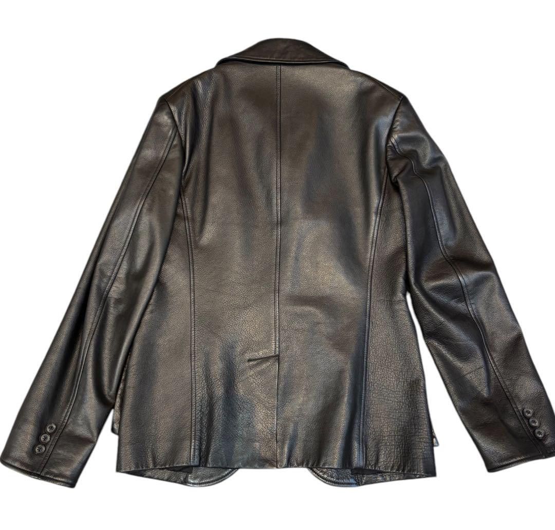Yohji Yamamoto Yohji Yamamoto POUR HOMME leather jacket Size US M / EU 48-50 / 2 - 2 Thumbnail