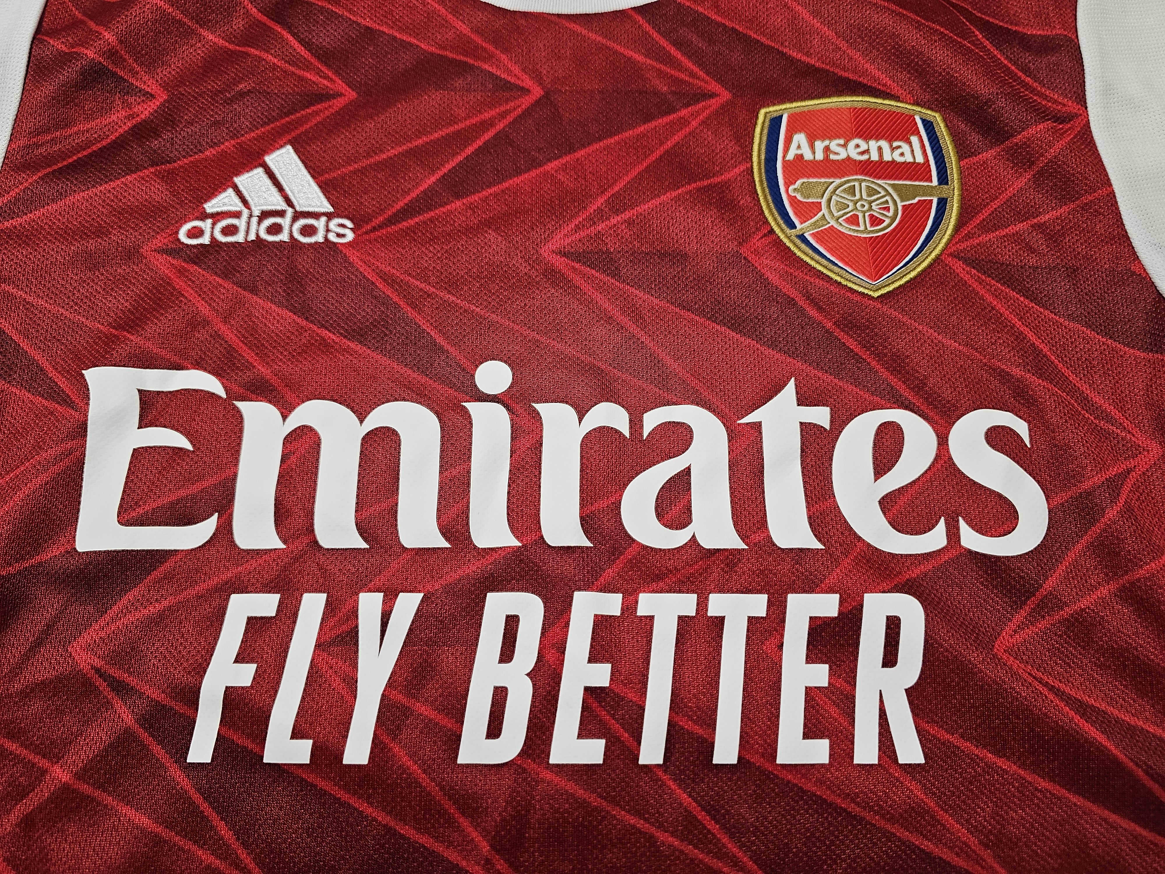 Adidas ARSENAL LONDON 2020 2021 HOME FOOTBALL SHIRT SOCCER JERSEY Size US S / EU 44-46 / 1 - 4 Thumbnail