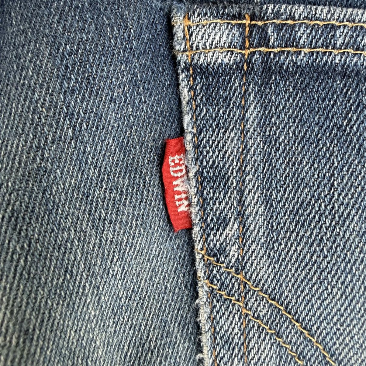 Edwin Vintage Edwin Mud Washer Faded Denim Jean Pants W35 Size US 35 - 12 Thumbnail