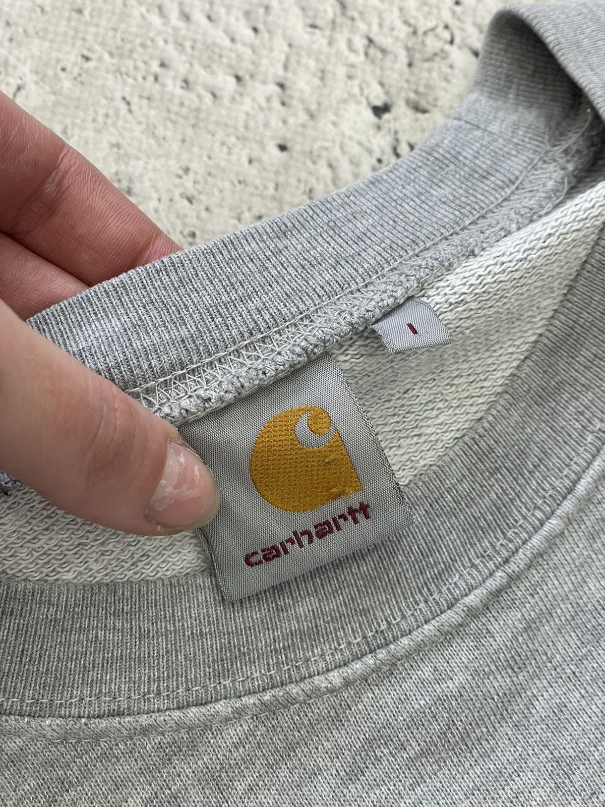 Carhartt 90s Americana USA carhartt blank Hoodie sweatshirt y2k Size US L / EU 52-54 / 3 - 5 Thumbnail