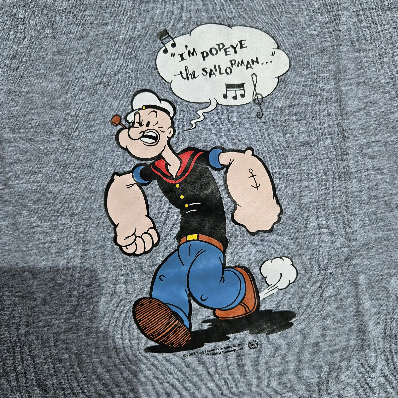 Vintage Popeye the Sailor Man 2003 Vintage Tee Size US S / EU 44-46 / 1 - 2 Thumbnail