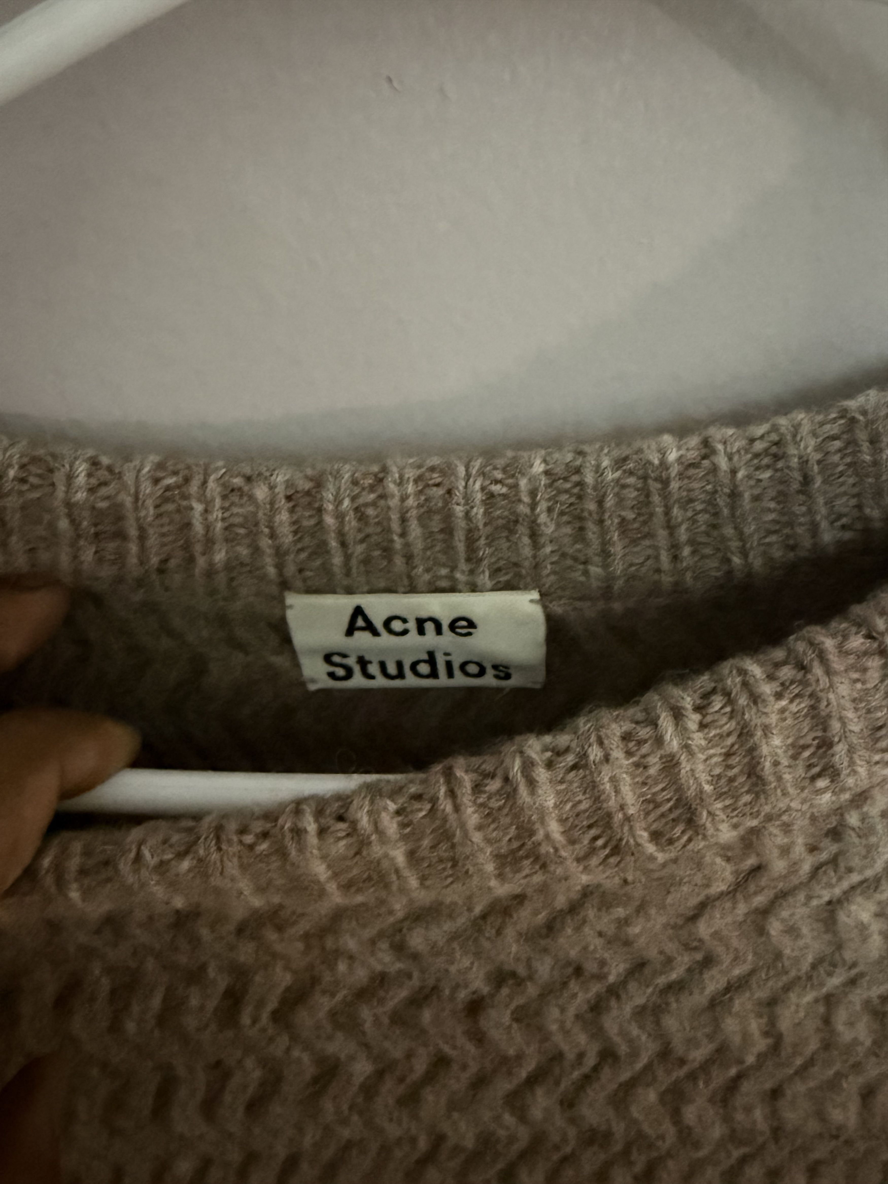 Acne Studios Acne Studios Nyle Herringbone Knit Sweater Size US M / EU 48-50 / 2 - 3 Thumbnail