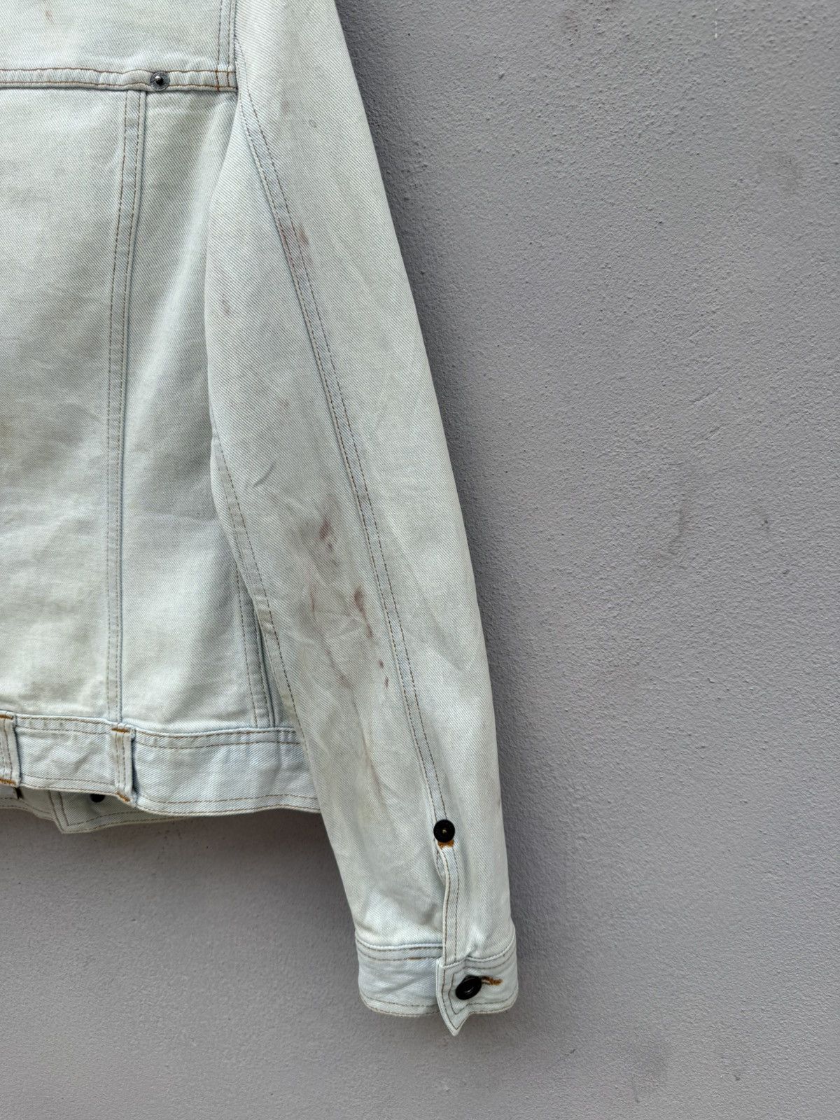 Dolce & Gabbana Dolce & Gabbana Acid Wash Denim Trucker Jacket Size S / US 4 / IT 40 - 13 Thumbnail