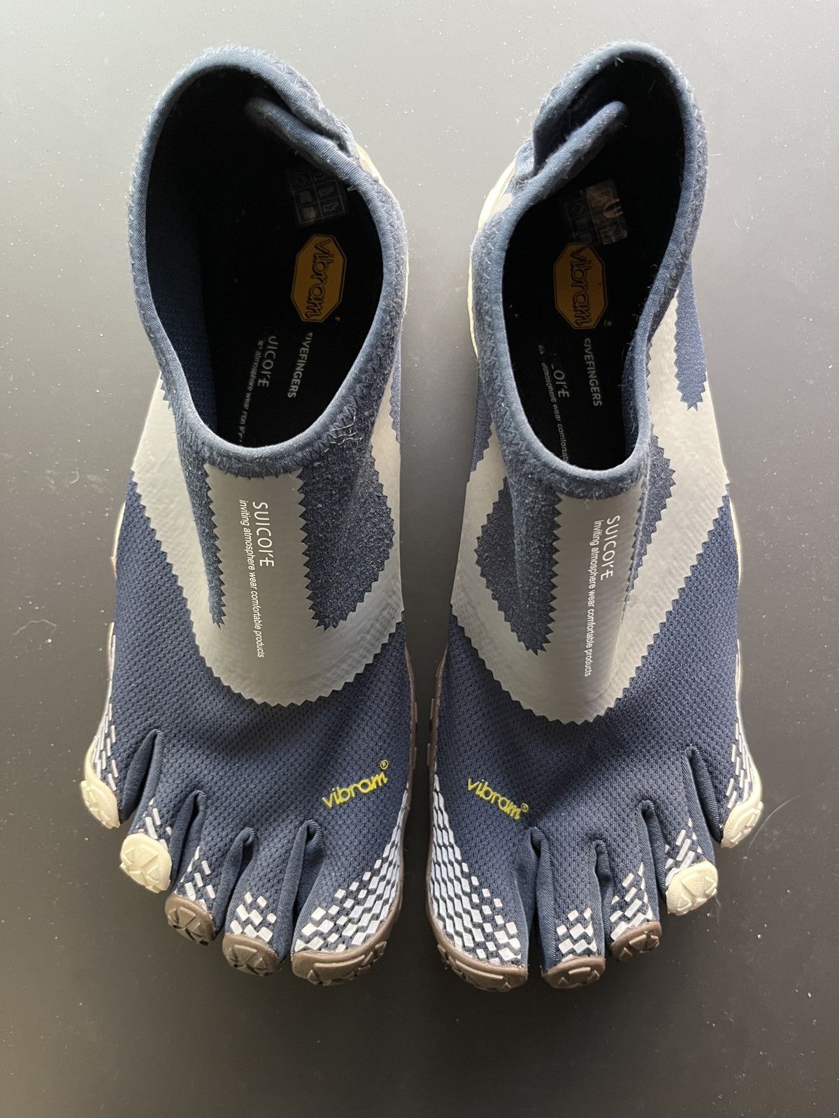 Suicoke × Vibram Suicoke Vibram Fivefingers Nin-Lo Blue Grey Size US 10 / EU 43 - 4 Thumbnail