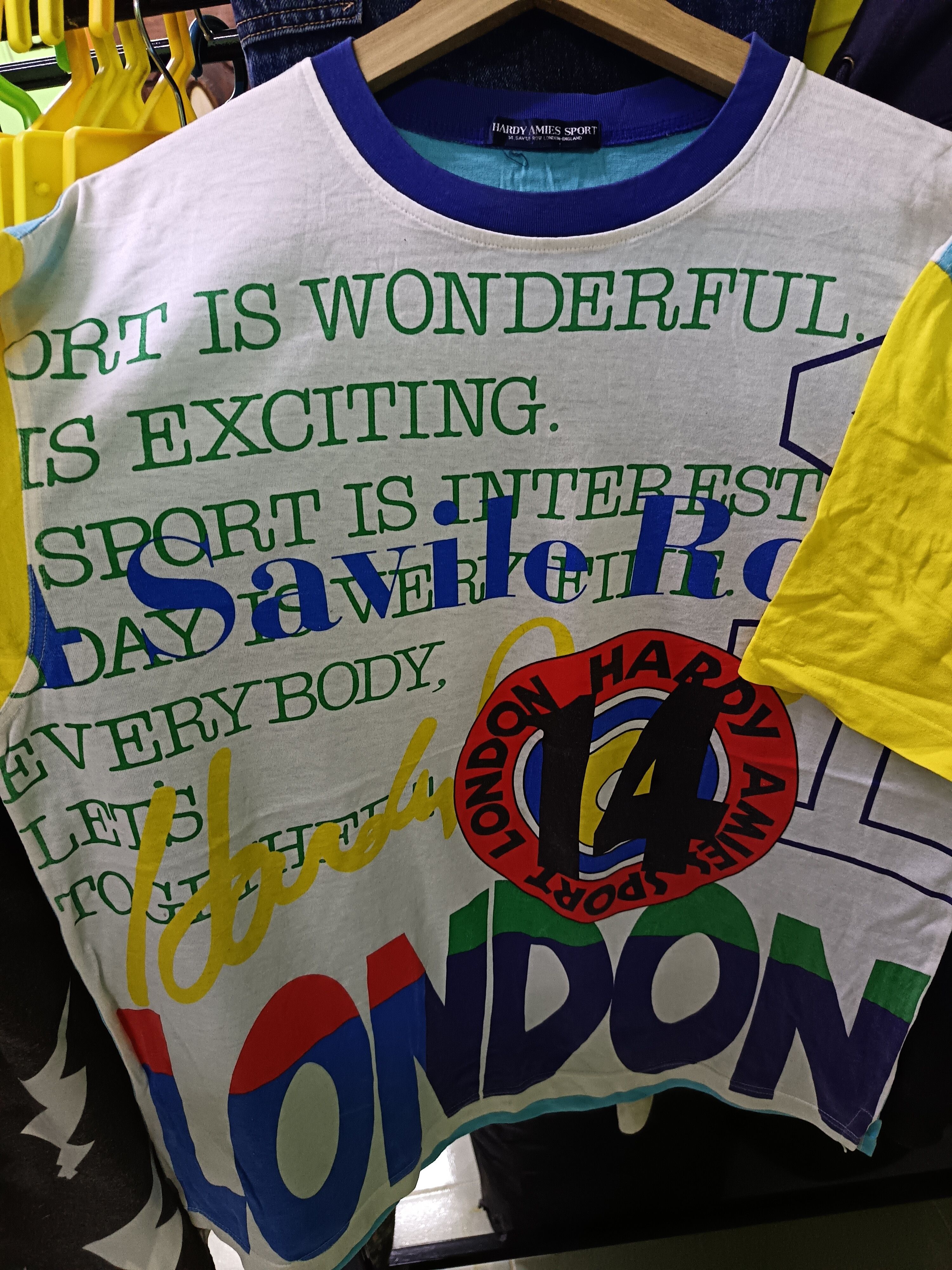 Hardy Amies Vintage 14 Savile Row London-England Hardy Amies Sport Tee Size US M / EU 48-50 / 2 - 6 Thumbnail