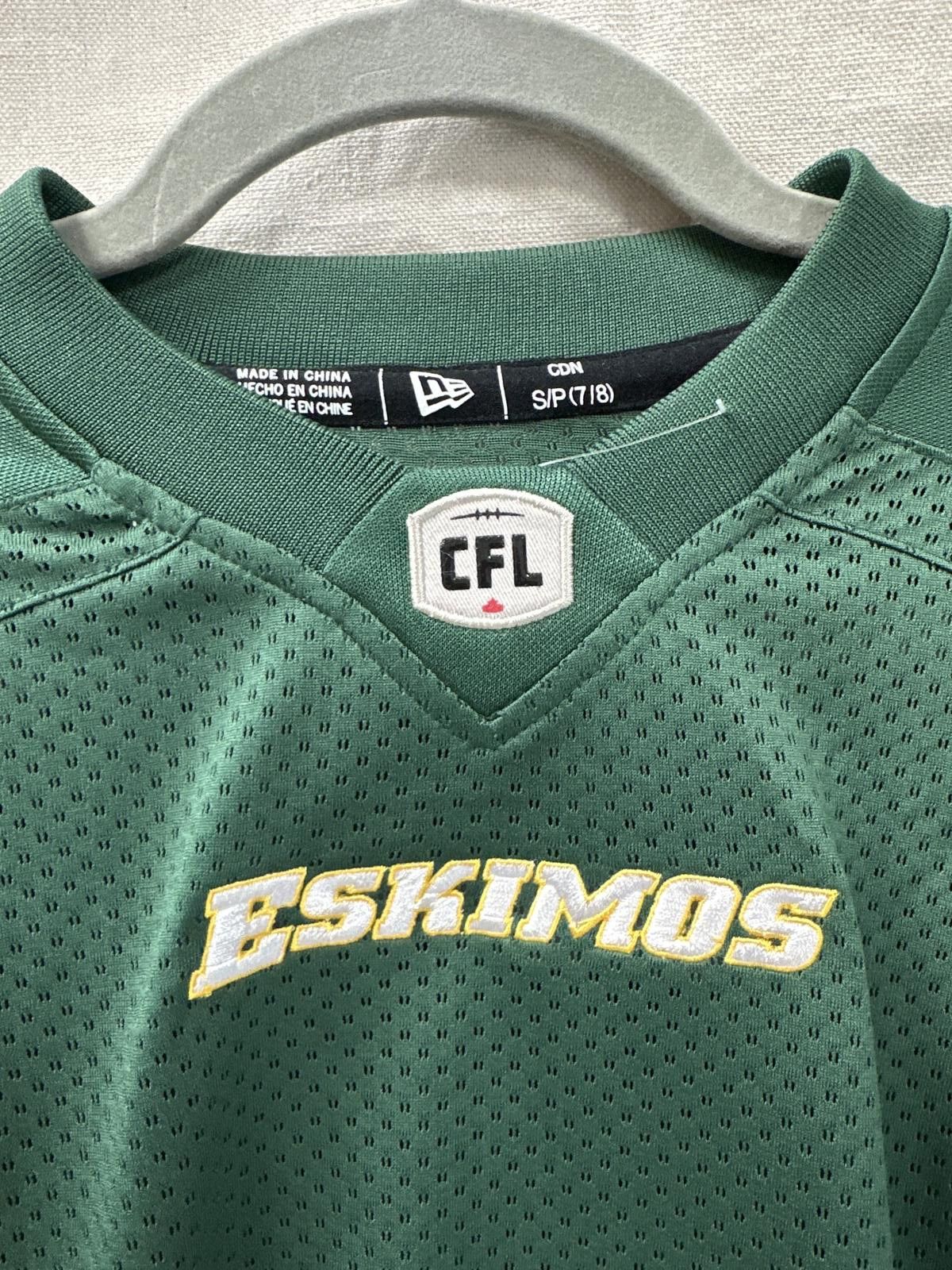 New Era New Era CFL Eskimos Youth Jersey - Size S Size ONE SIZE - 4 Thumbnail