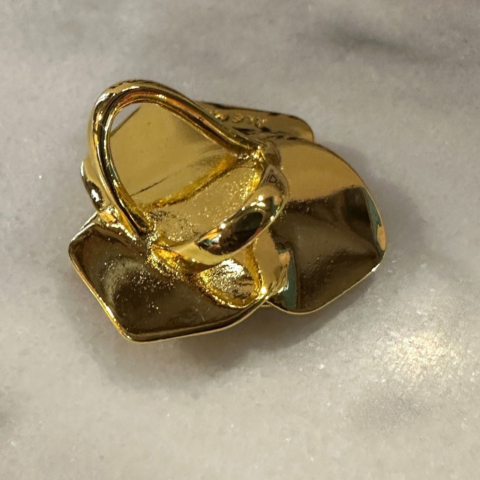 pandora Authentic PANDORA Gold Plated Rose in Bloom Oversized Charm Size ONE SIZE - 6 Thumbnail