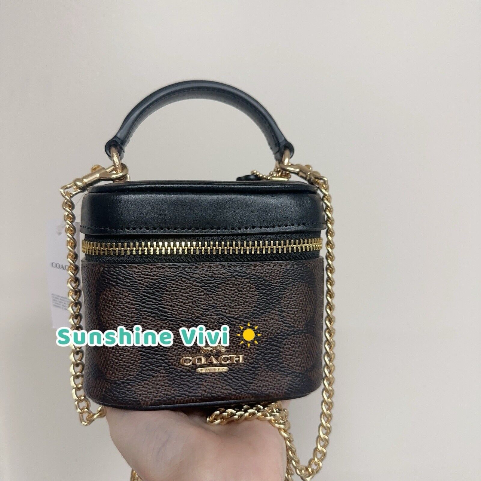 NWT Coach Ava Crossbody Bag Cy732 Im/walnut /black, Women's
