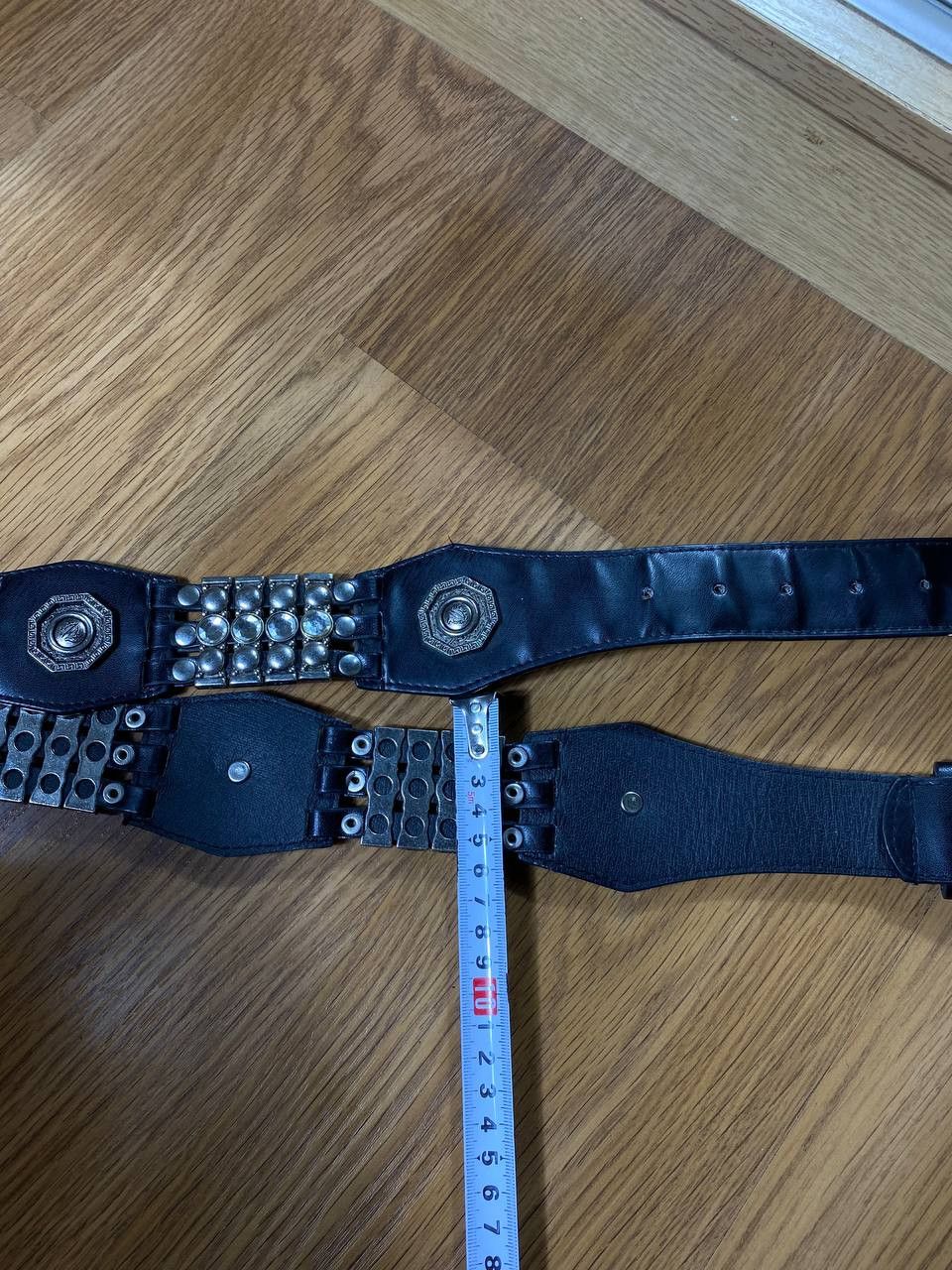 Vintage Vintage Crazy Metal Belt Drip Japanese Hype bb Simon Size ONE SIZE - 14 Thumbnail