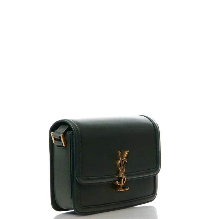 Saint Laurent Paris o1b1hav110924 Size: OS / Medium Satchel Leather Bag in Green Size ONE SIZE - 2 Thumbnail