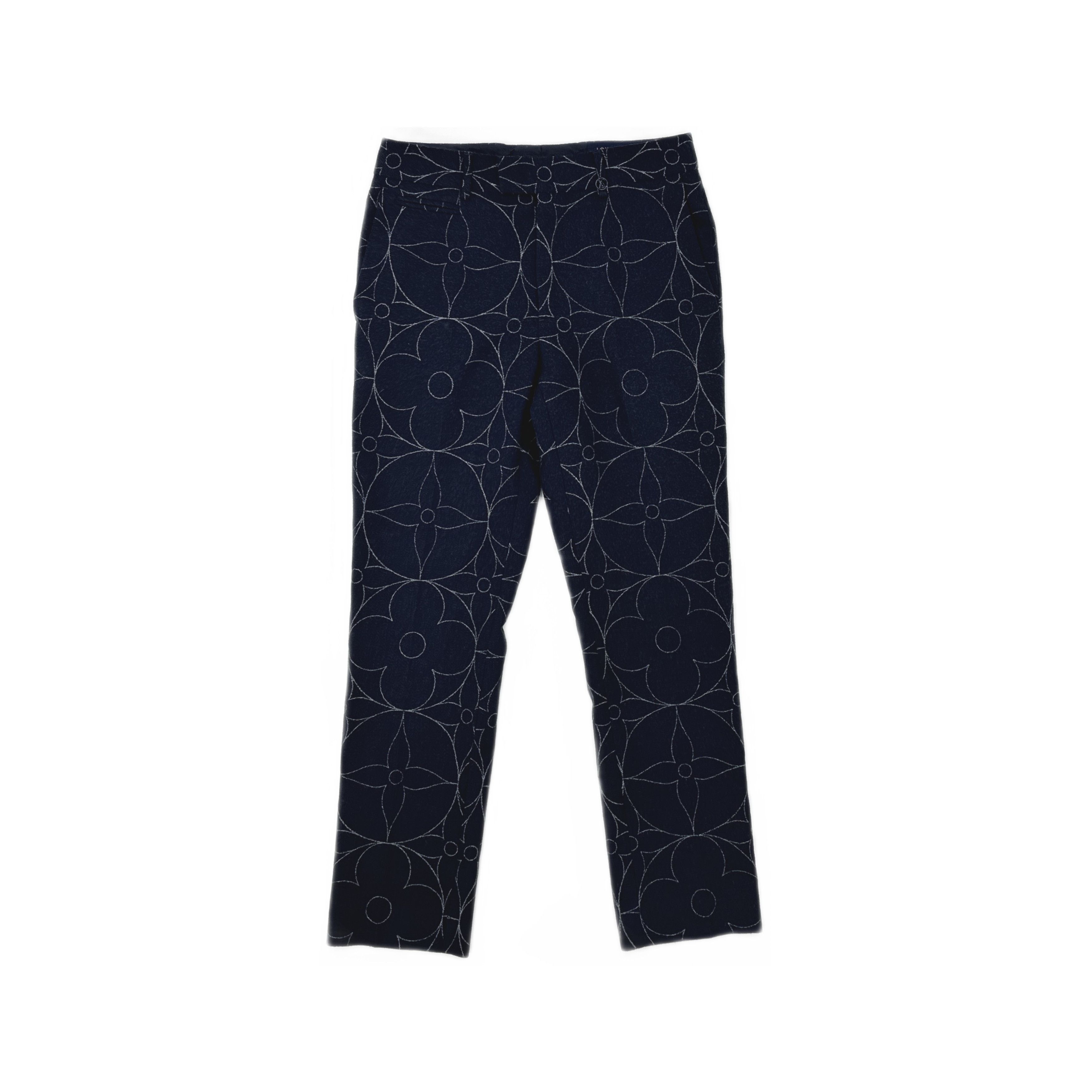 Louis Vuitton Louis Vuitton Monogram Print Casual Pants 38 Size US 38 / EU 54 - 1 Thumbnail