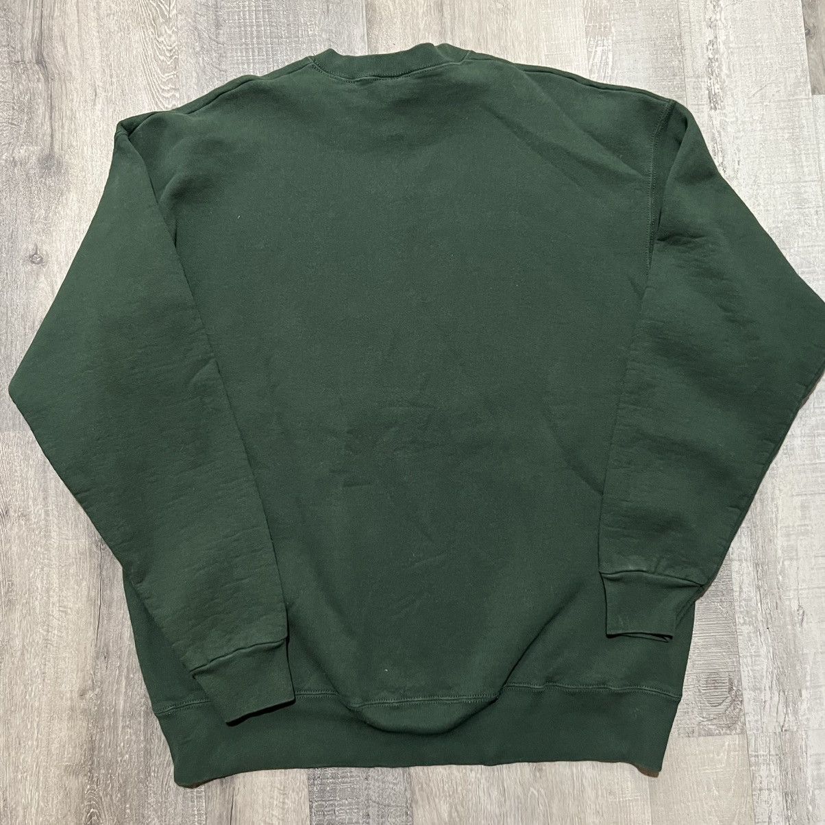 Fruit Of The Loom × Vintage VTG Mercy College School Of EMS Green Y2K College Sweatshirt Size US XXL / EU 58 / 5 - 3 Thumbnail