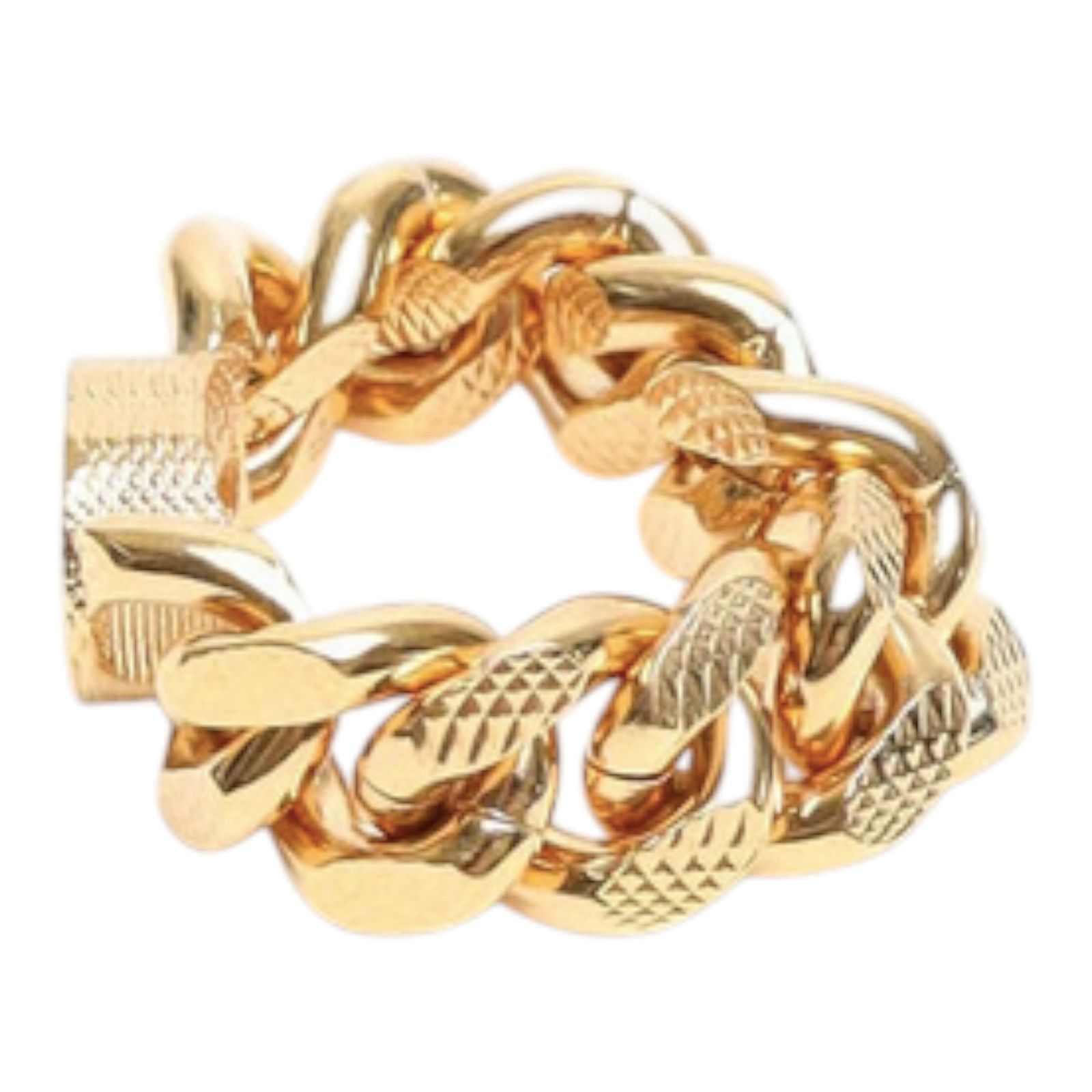 Gucci Ring Gucci Interlocking Bold Gold Size ONE SIZE - 5 Thumbnail