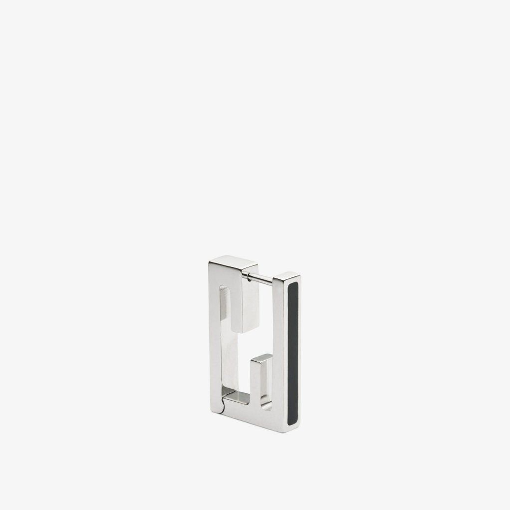 Fendi o1loc1c0824 Size: OS / Baguette Earrings in Silver Size ONE SIZE - 1 Thumbnail