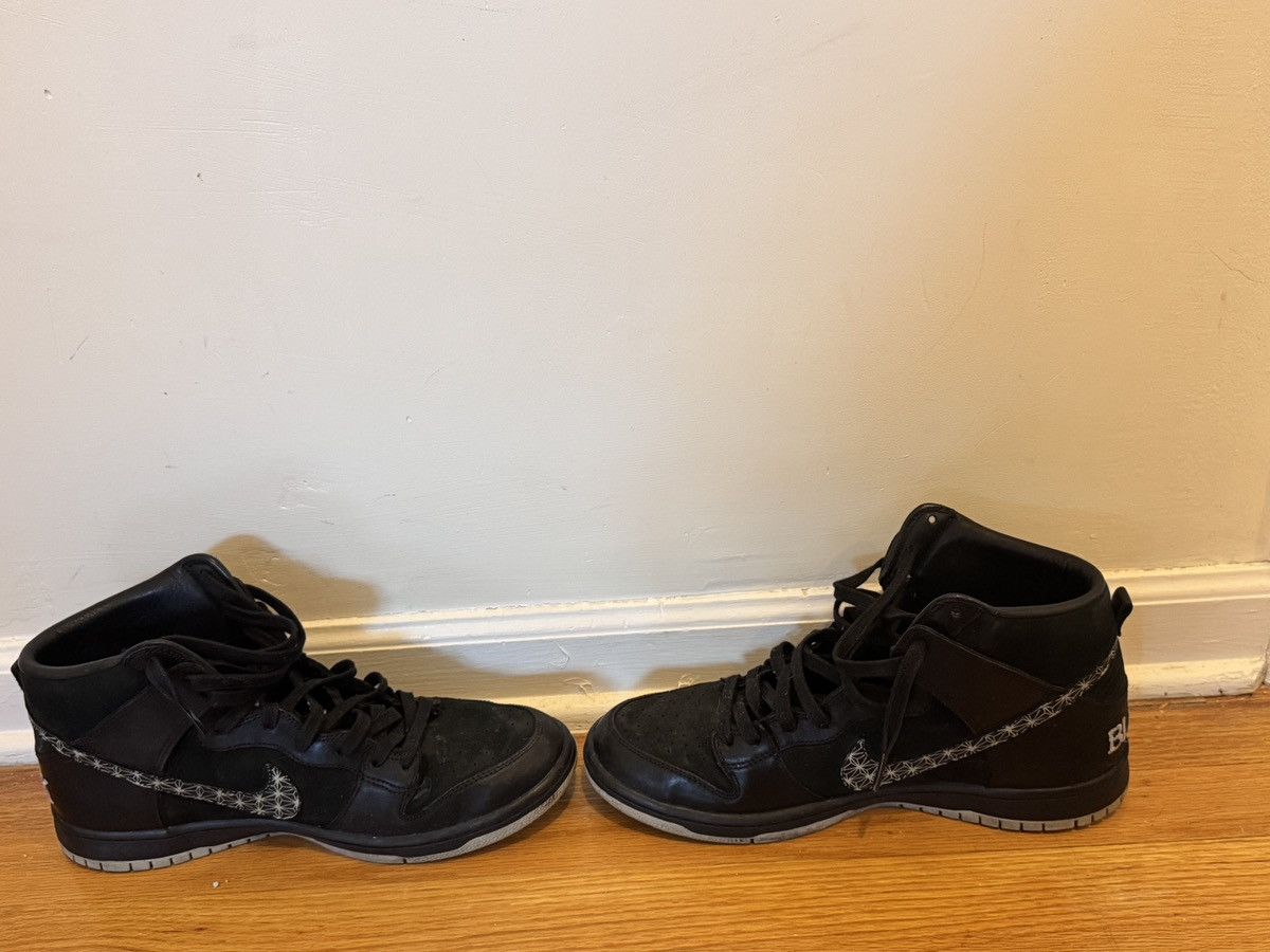 Nike Nike SB Zoom Dunk Black Bar High Size US 12 / EU 45 - 3 Thumbnail