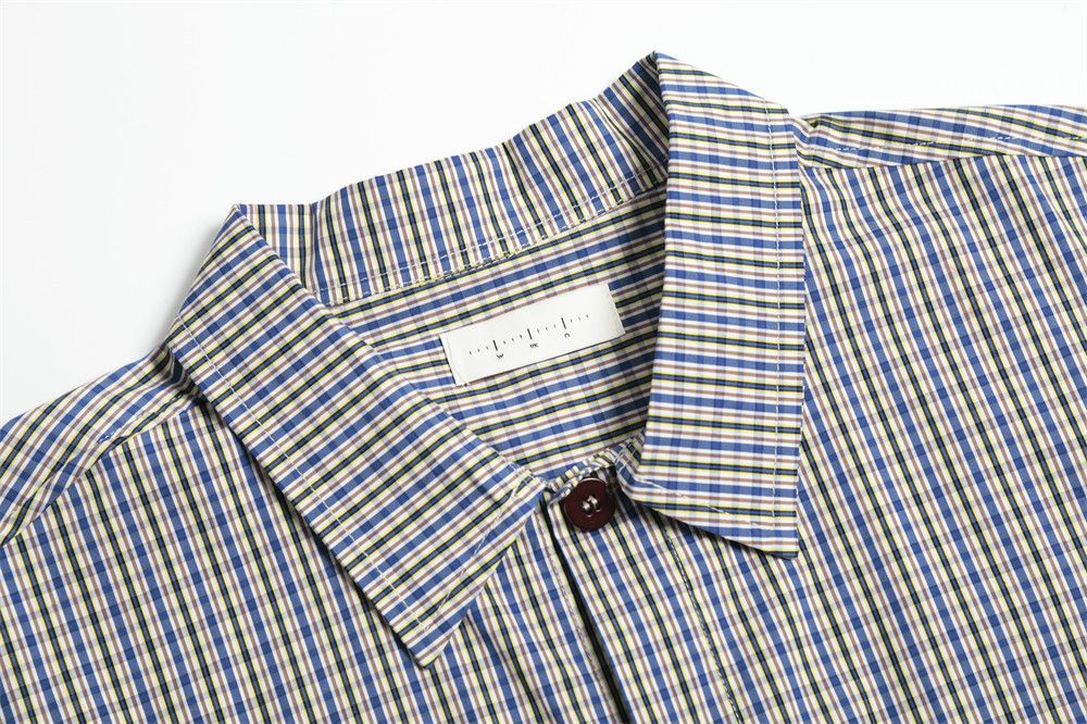 Japanese Brand × Vintage Japanese retro men's loose vertical striped plaid shirt Size US M / EU 48-50 / 2 - 3 Thumbnail