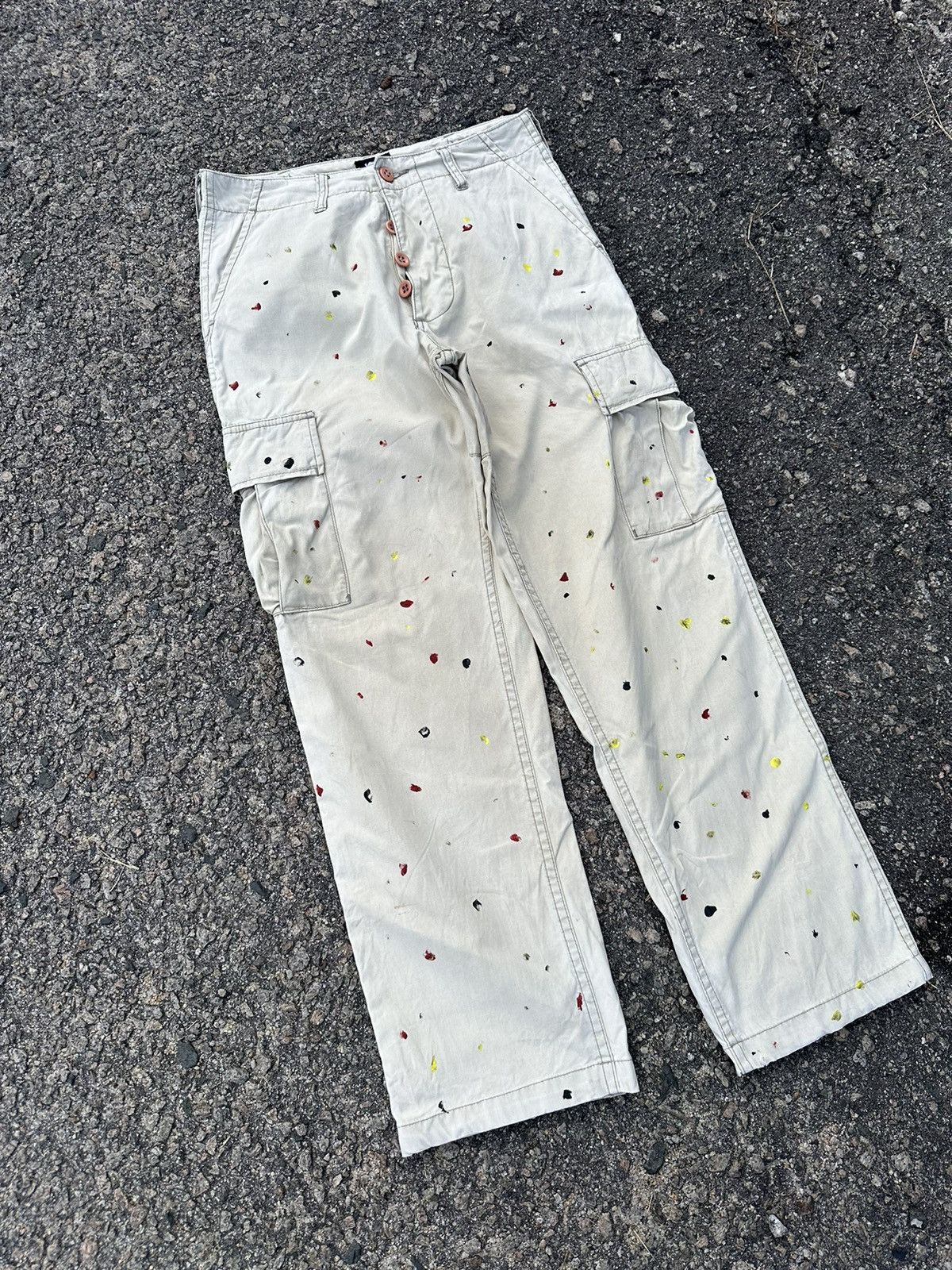Stussy 💥JUST DROPPED💥 CARGO PANT STUSSY MULTIPOCKET PAINTED STYLE Size US 29 - 5 Thumbnail