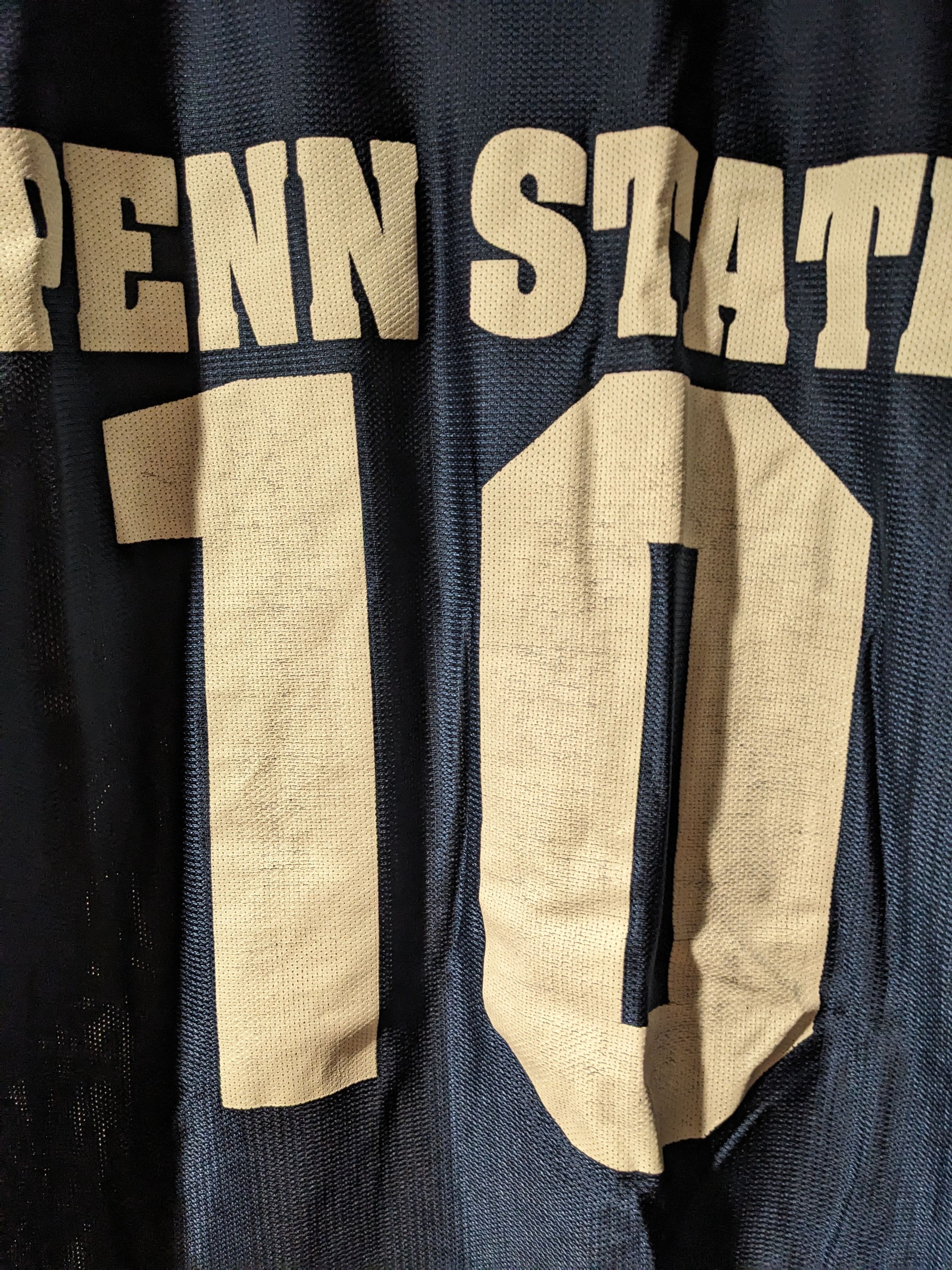 Majestic × Vintage Vintage 90s Penn State Nittany Lion Majestic #10 Jersey Size US L / EU 52-54 / 3 - 2 Thumbnail
