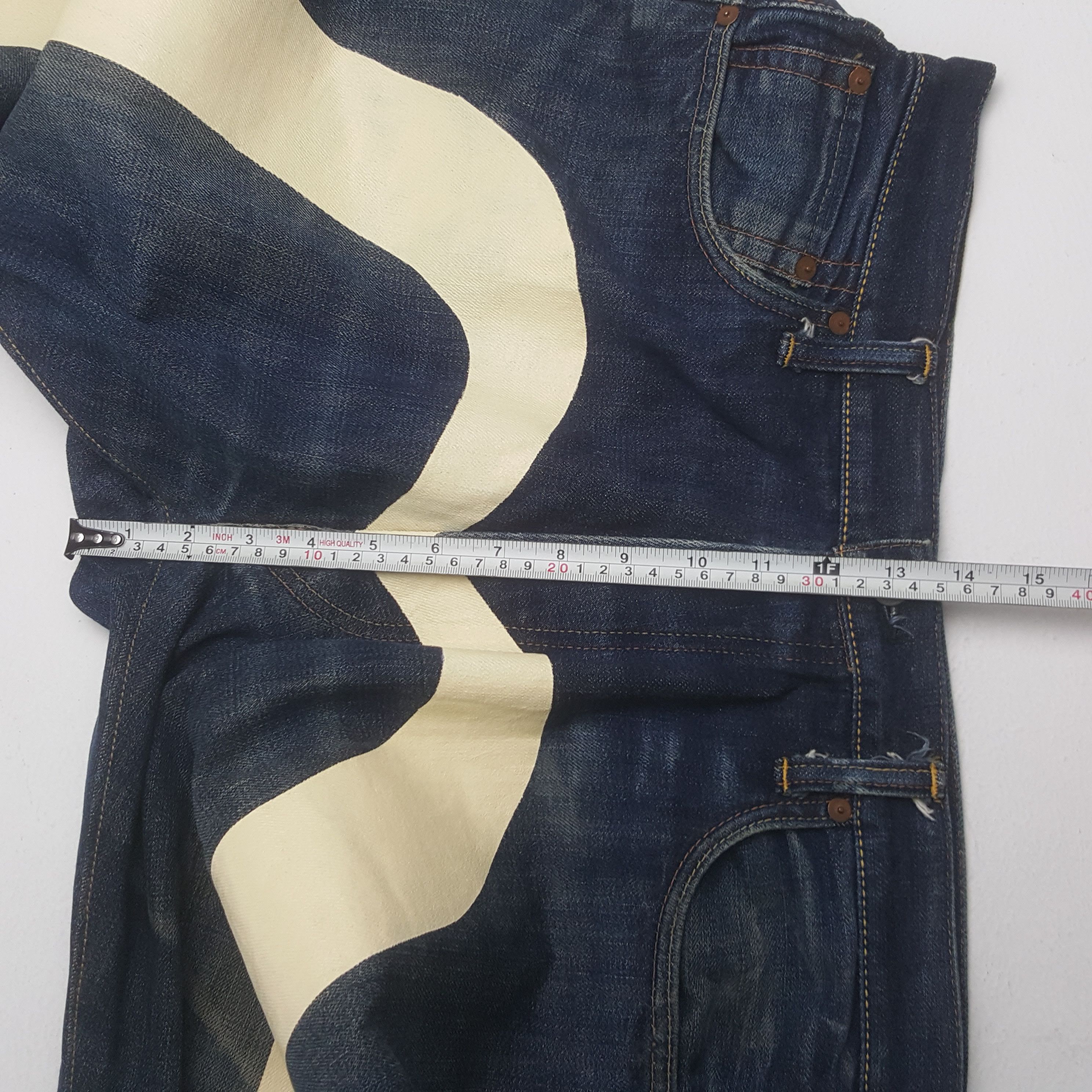 Evisu Vintage Evisu Japanese Brand Daicock Custom Art Denim Jeans Size US 32 / EU 48 - 10 Thumbnail