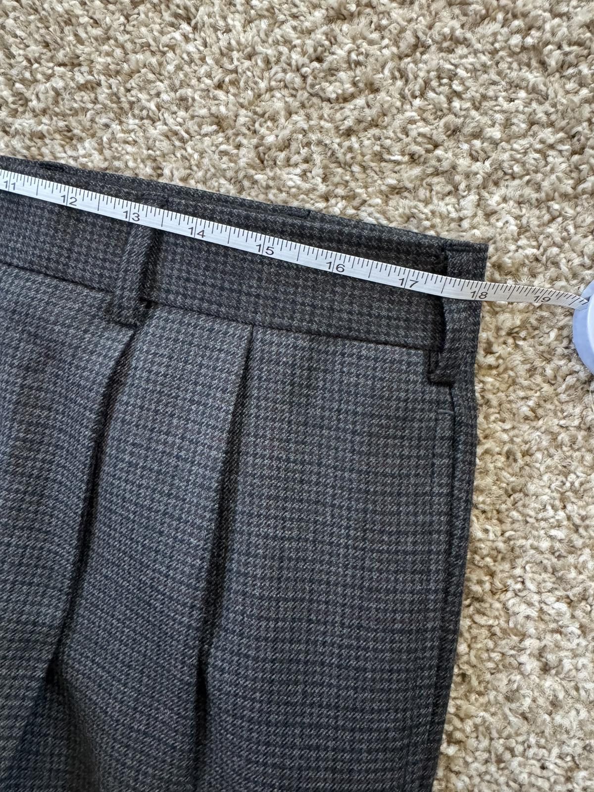 Jos. A. Bank Jos. A. Bank Men's Gray Houndstooth Blazer and Pants-44R Size 44R - 6 Thumbnail