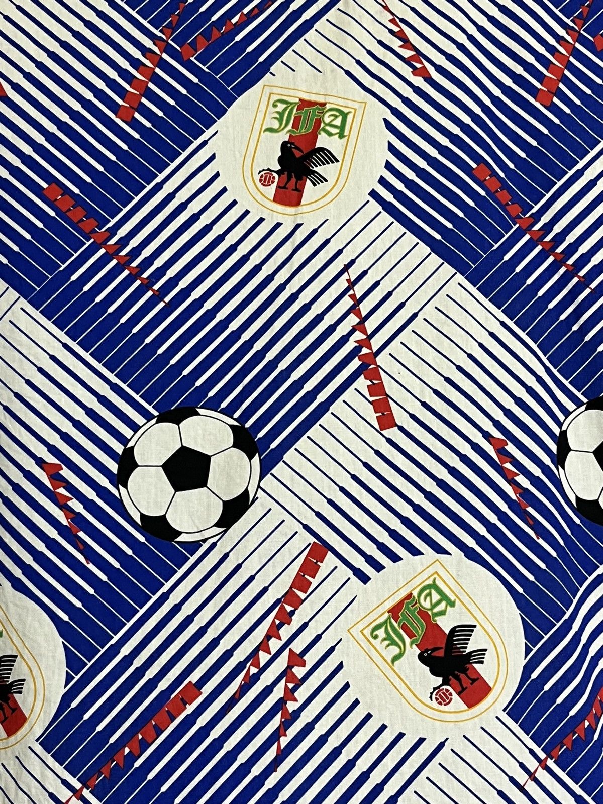 Sports Specialties VINTAGE JFA JAPAN NATIONAL TEAM FC 3/4 HAND BUTTON UPS SHIRT Size US L / EU 52-54 / 3 - 6 Thumbnail