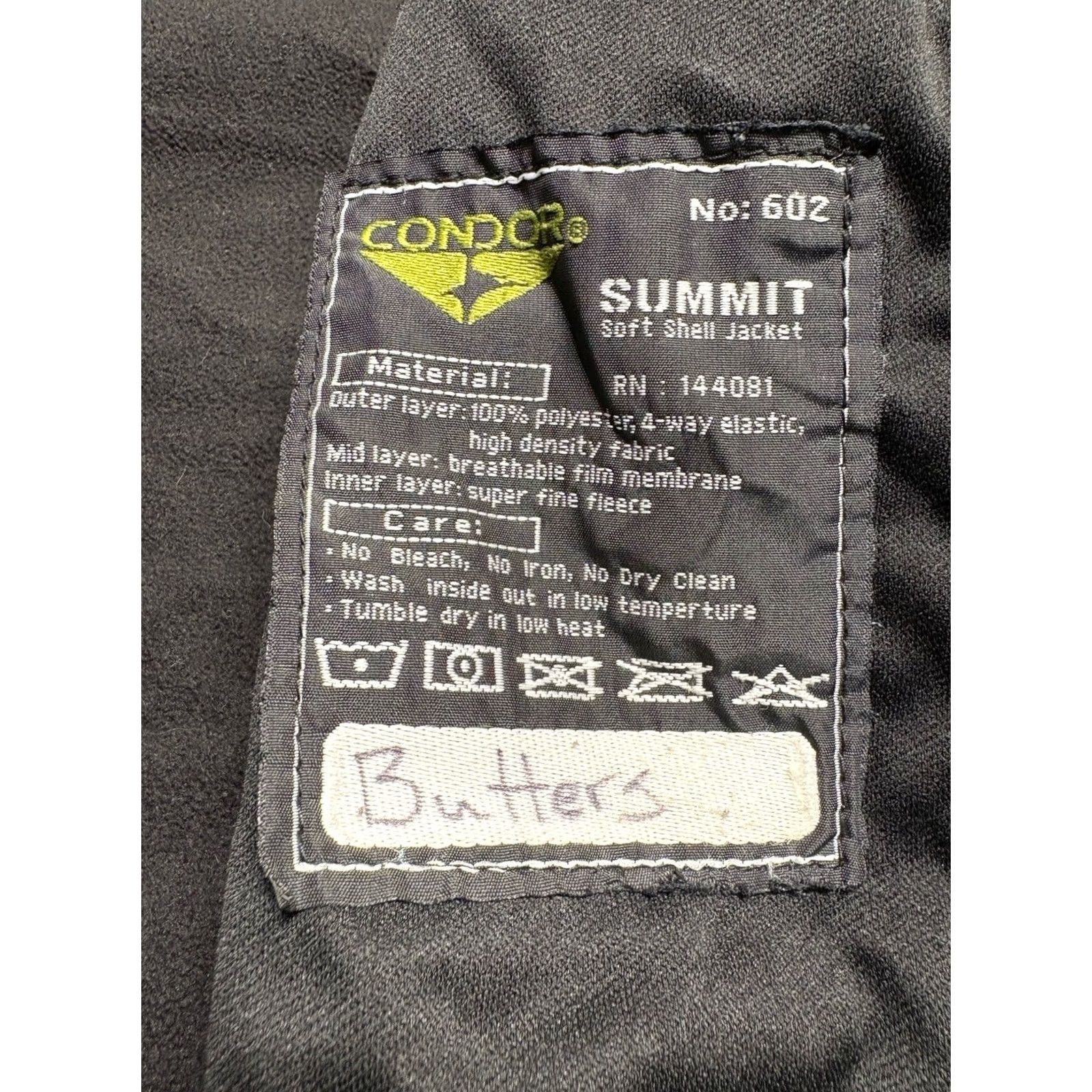 Vintage Condors Jacket Summit Adult XS Black Softshell Hooded Tactical Concealed Carry Jacket Mens Size US XS / EU 42 / 0 - 5 Thumbnail