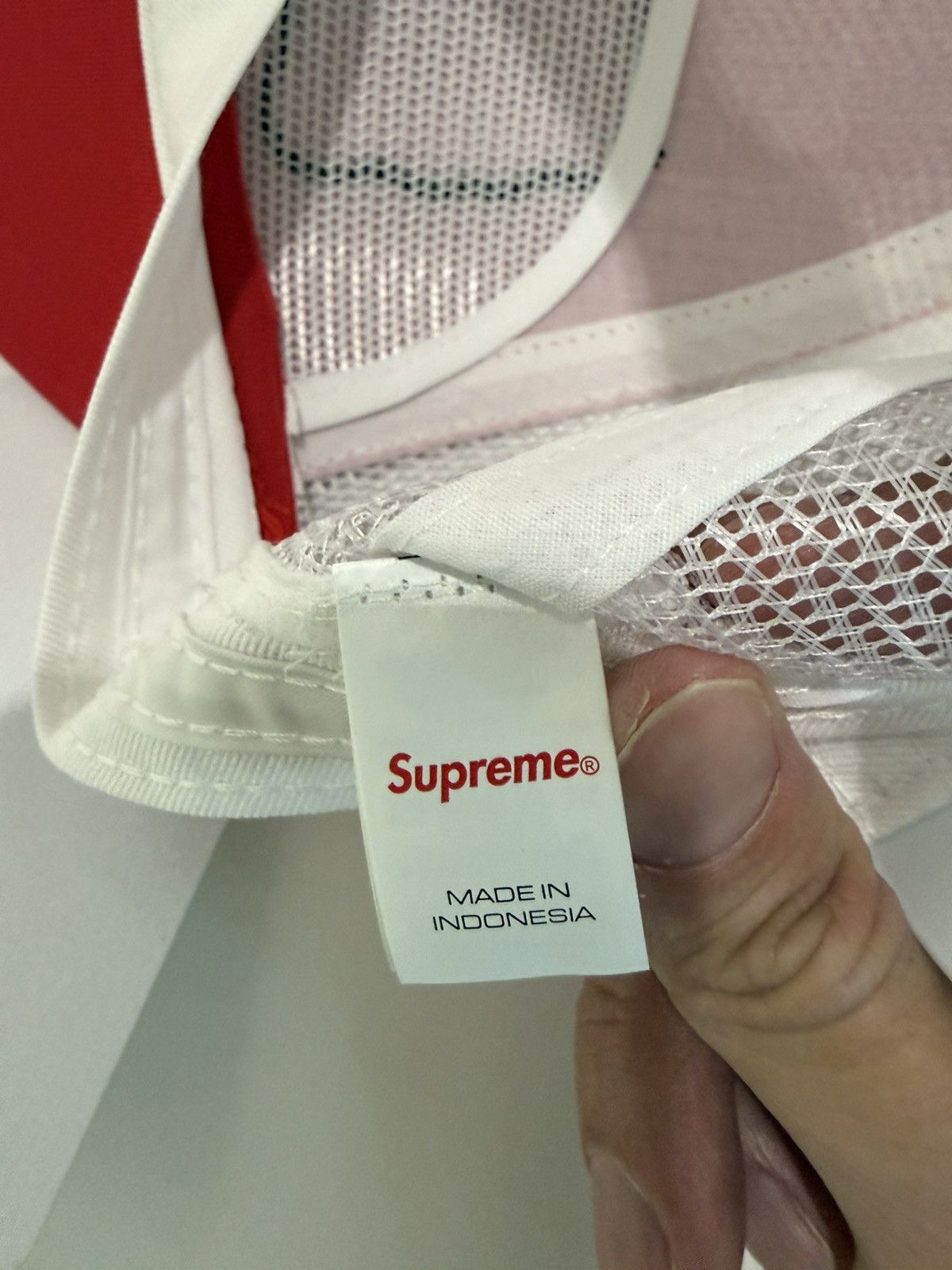 Supreme Supreme Western Embroidered Mesh Back 5-Panel Red Brand New Size ONE SIZE - 12 Thumbnail