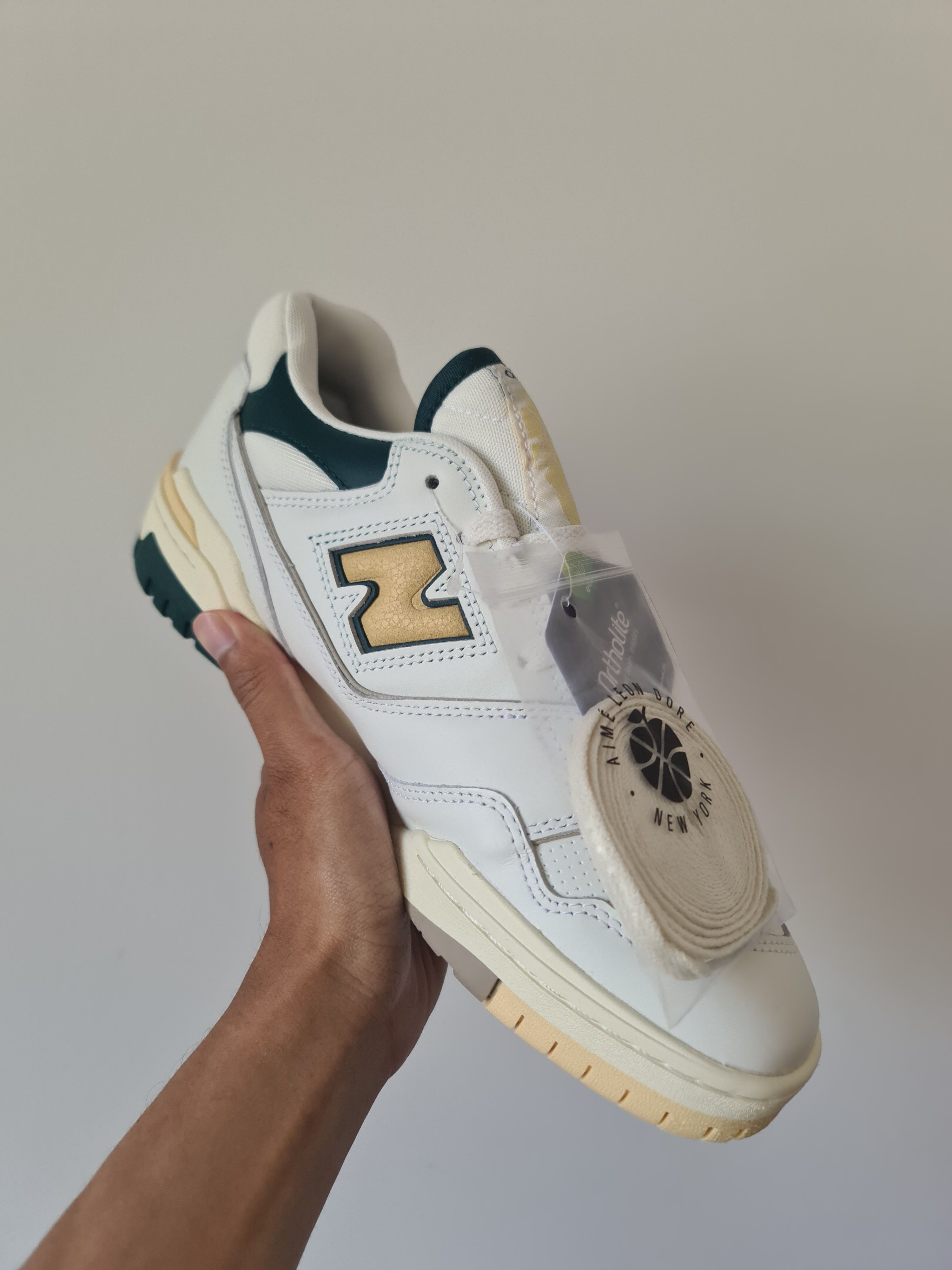 Aime Leon Dore × New Balance 👟 New Balance x Aime Leon Dore 550 "Natural Green" 👟 Size US 8.5 / EU 41-42 - 3 Thumbnail