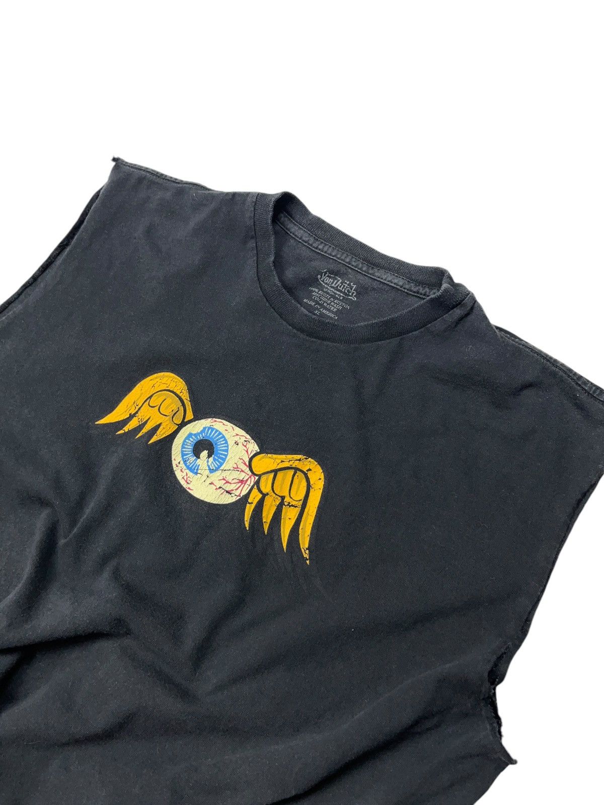 Vintage × Von Dutch Vintage y2k Von Dutch Eyeball Logo Tank Top Sleeveless Size US L / EU 52-54 / 3 - 3 Thumbnail