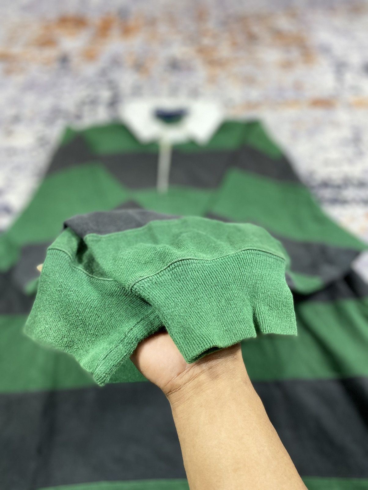 Polo Ralph Lauren Vintage 90’s POLO SPORT USA Rugby Shirt Size US M / EU 48-50 / 2 - 3 Thumbnail