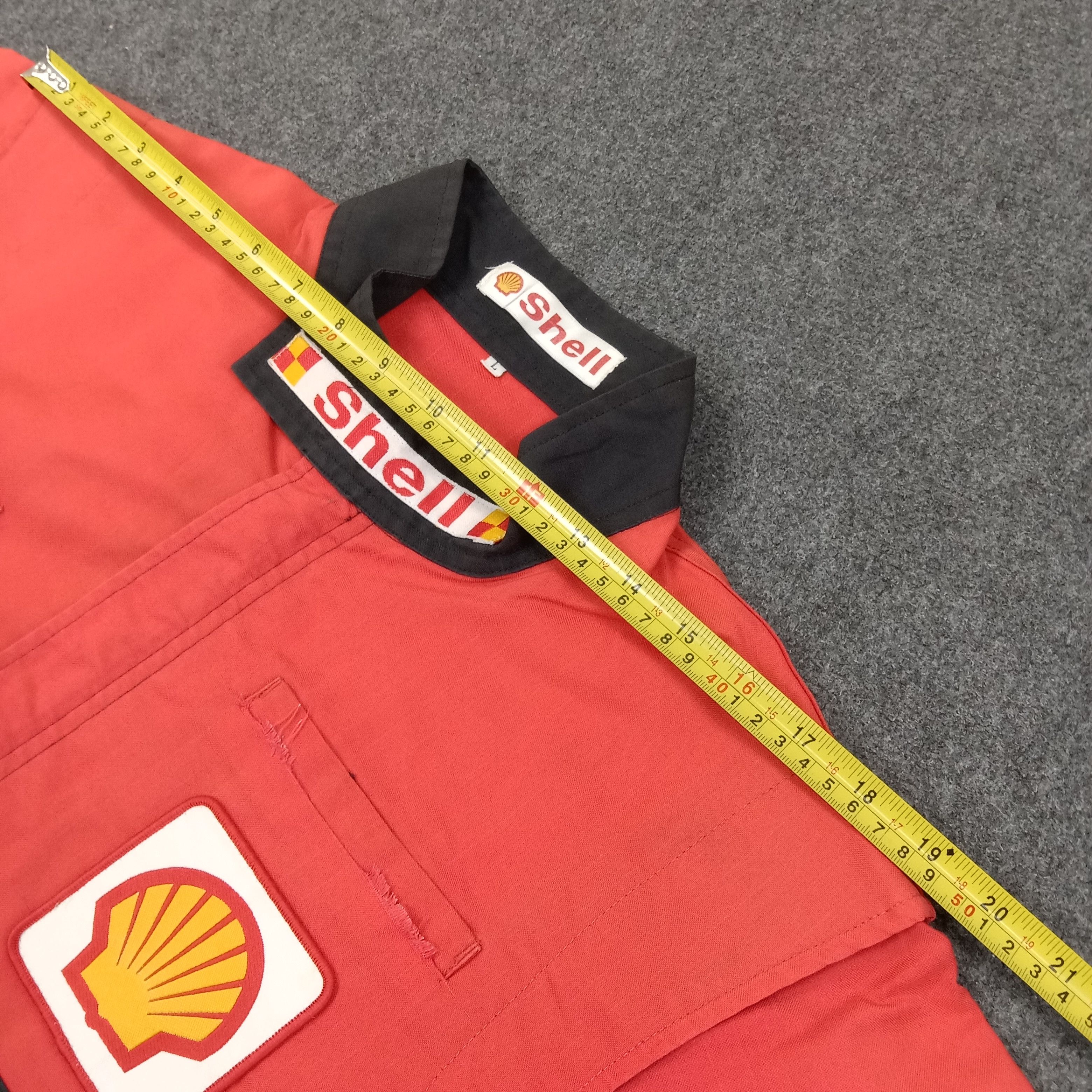 Japanese Brand Shell Racing Formula One Team Coverall Jacket C238N12 Size US M / EU 48-50 / 2 - 10 Thumbnail