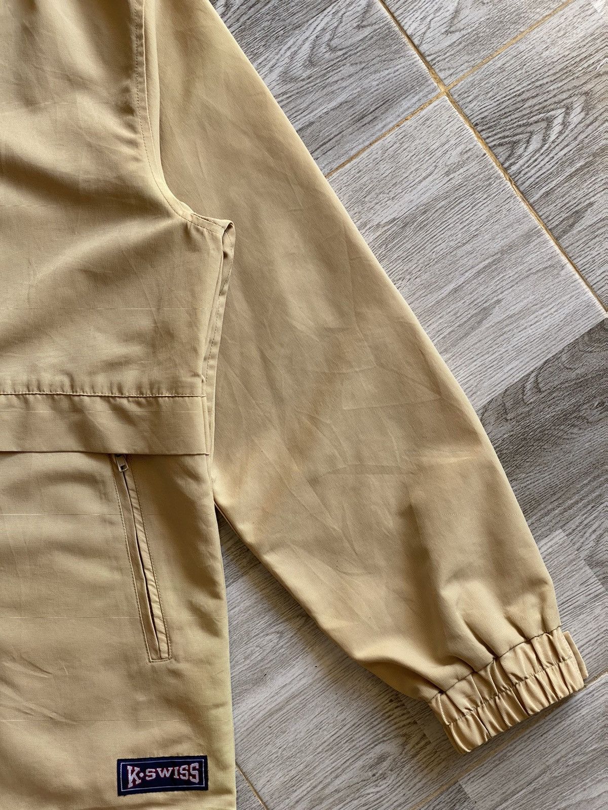K-Swiss × Vintage K-SWISS Hooded Light Jacket Size US L / EU 52-54 / 3 - 7 Thumbnail