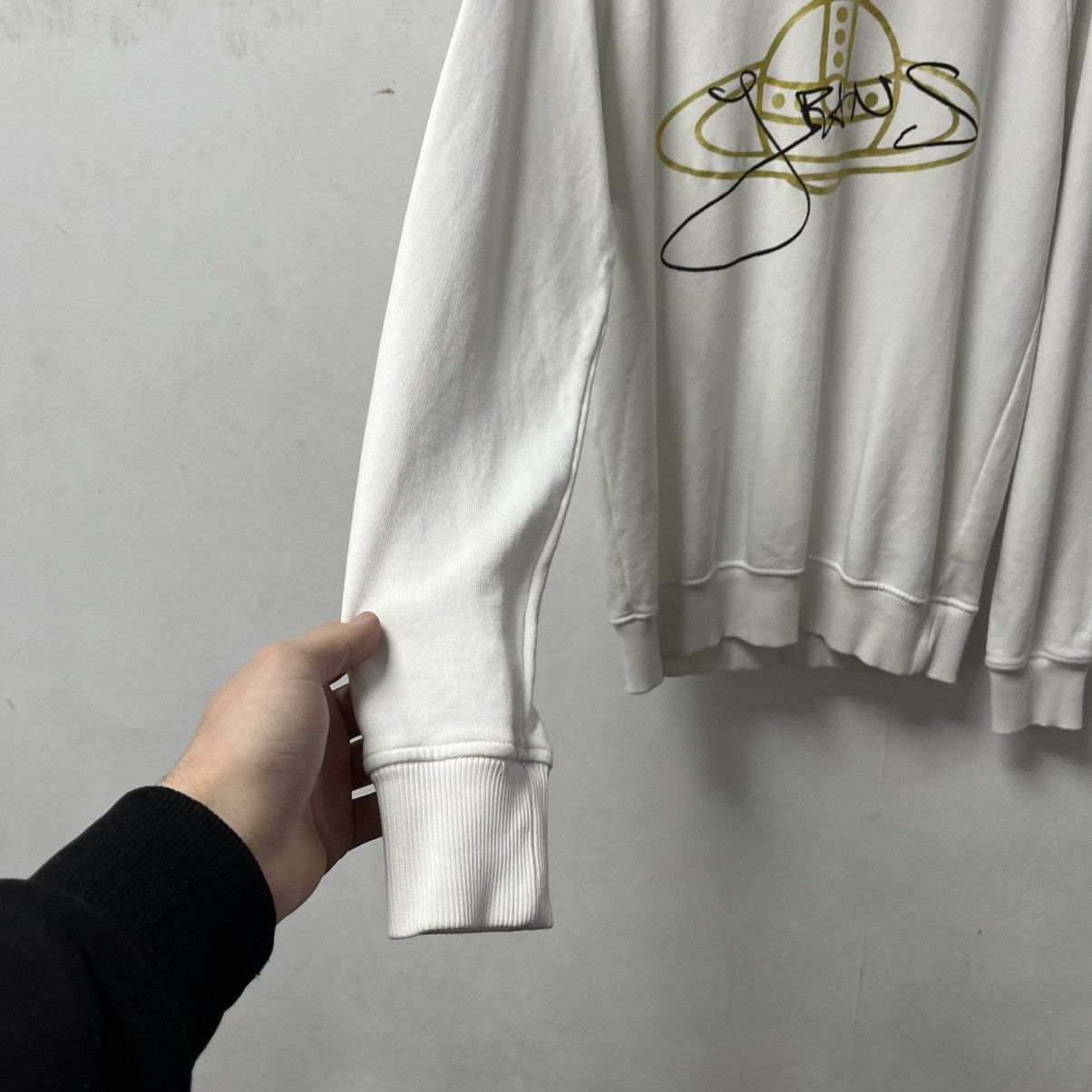 Vivienne Westwood Vintage Vivienne Westwood Sweatshirt Big Logo Orb Pullover Size US XS / EU 42 / 0 - 9 Thumbnail