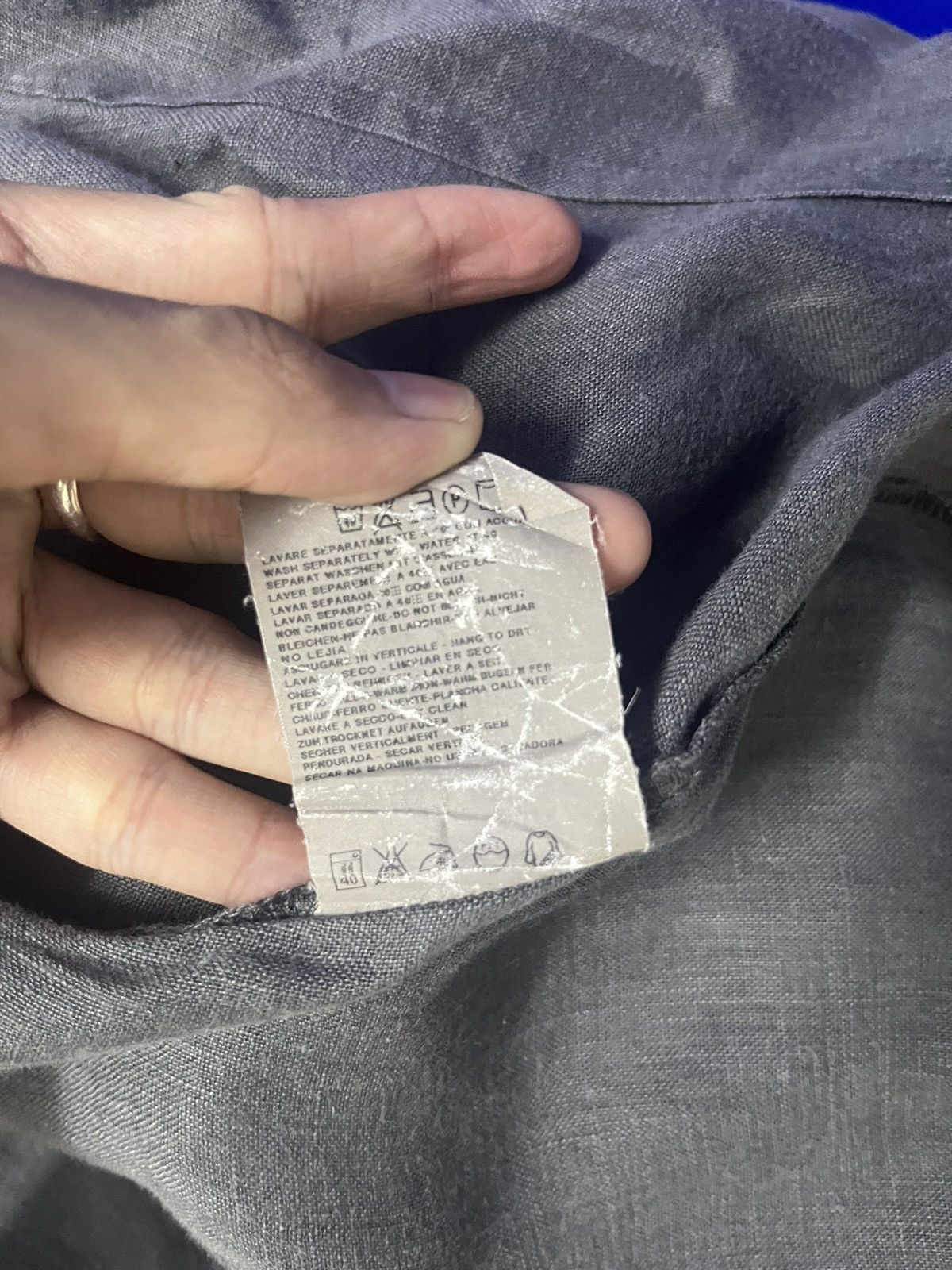 C.P. Company Vintage C.P. Company Grey Shirt Size US L / EU 52-54 / 3 - 6 Thumbnail