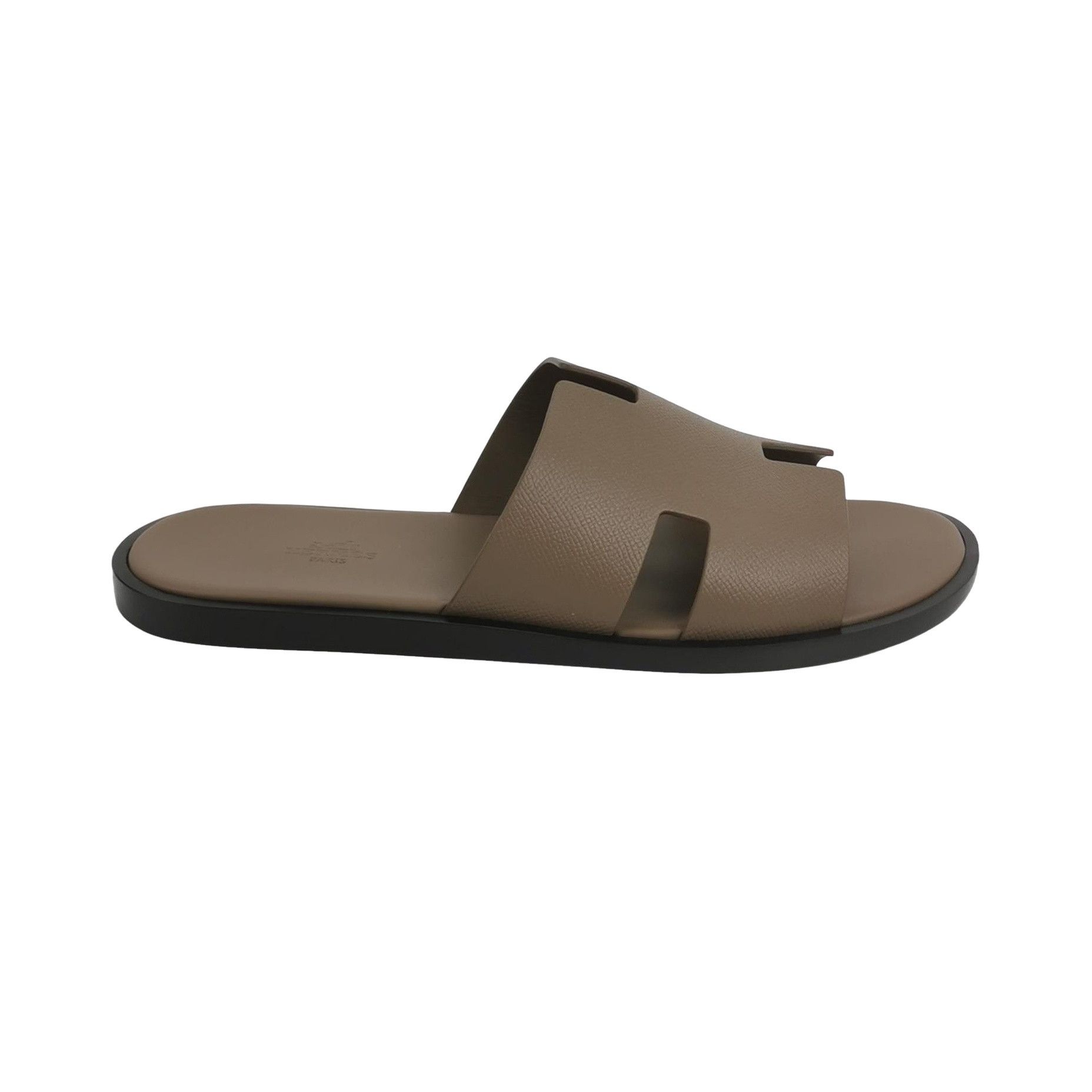 Hermes Hermes Epsom Leather Izmir Sandals EU 43 Size US 10 / EU 43 - 1 Thumbnail