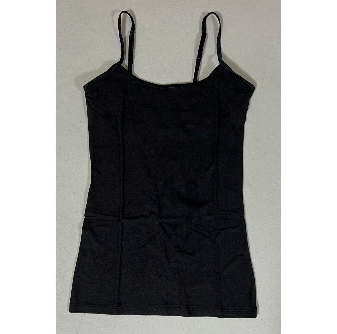 Sonoma SO Black Shelf-Bra Cami Camisole Tank Top Shirt Size XS 🖤 Size XS / US 0-2 / IT 36-38 - 1 Thumbnail
