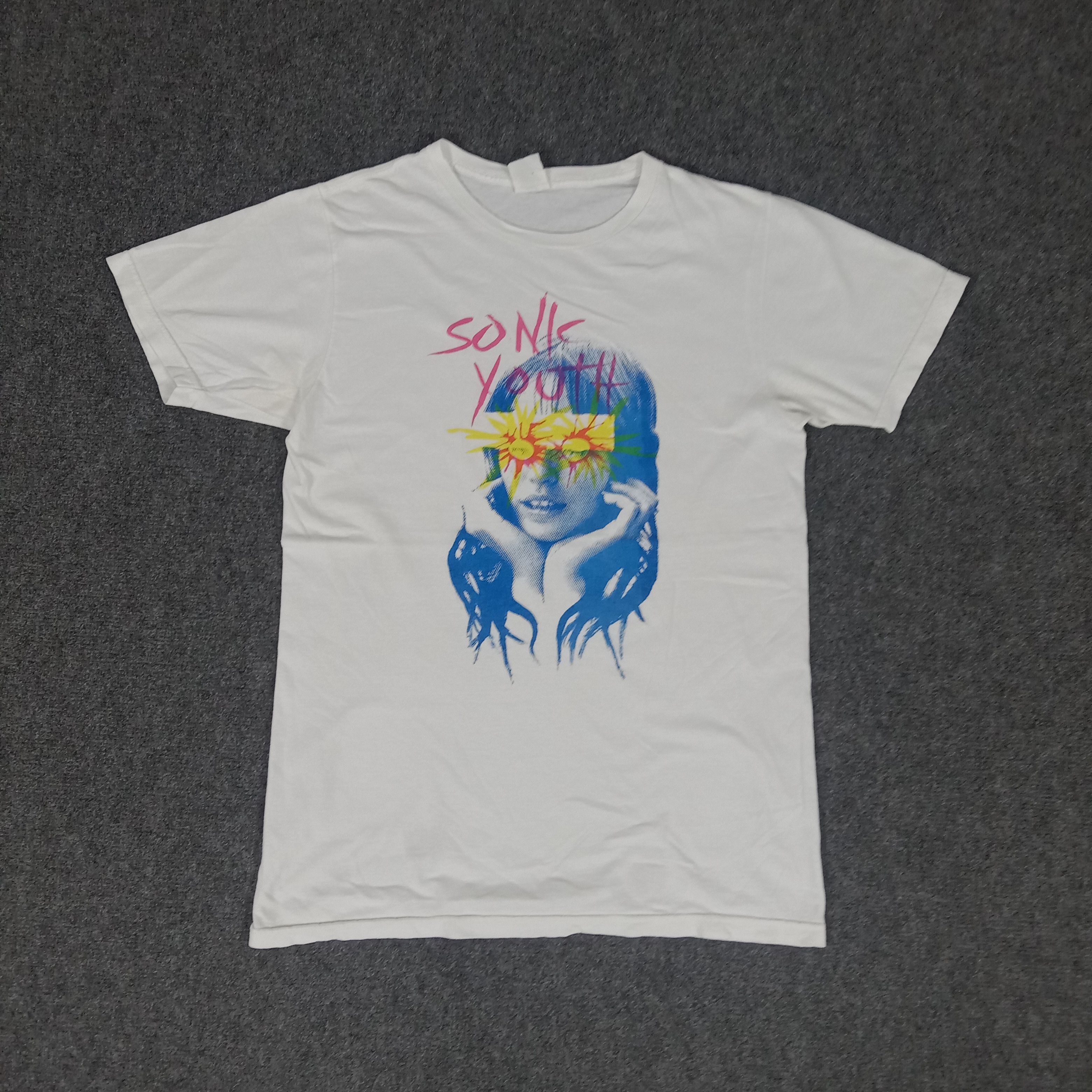 Band Tees × Vintage Sonic Youth American Rock Band Tshirt Size US S / EU 44-46 / 1 - 1 Thumbnail