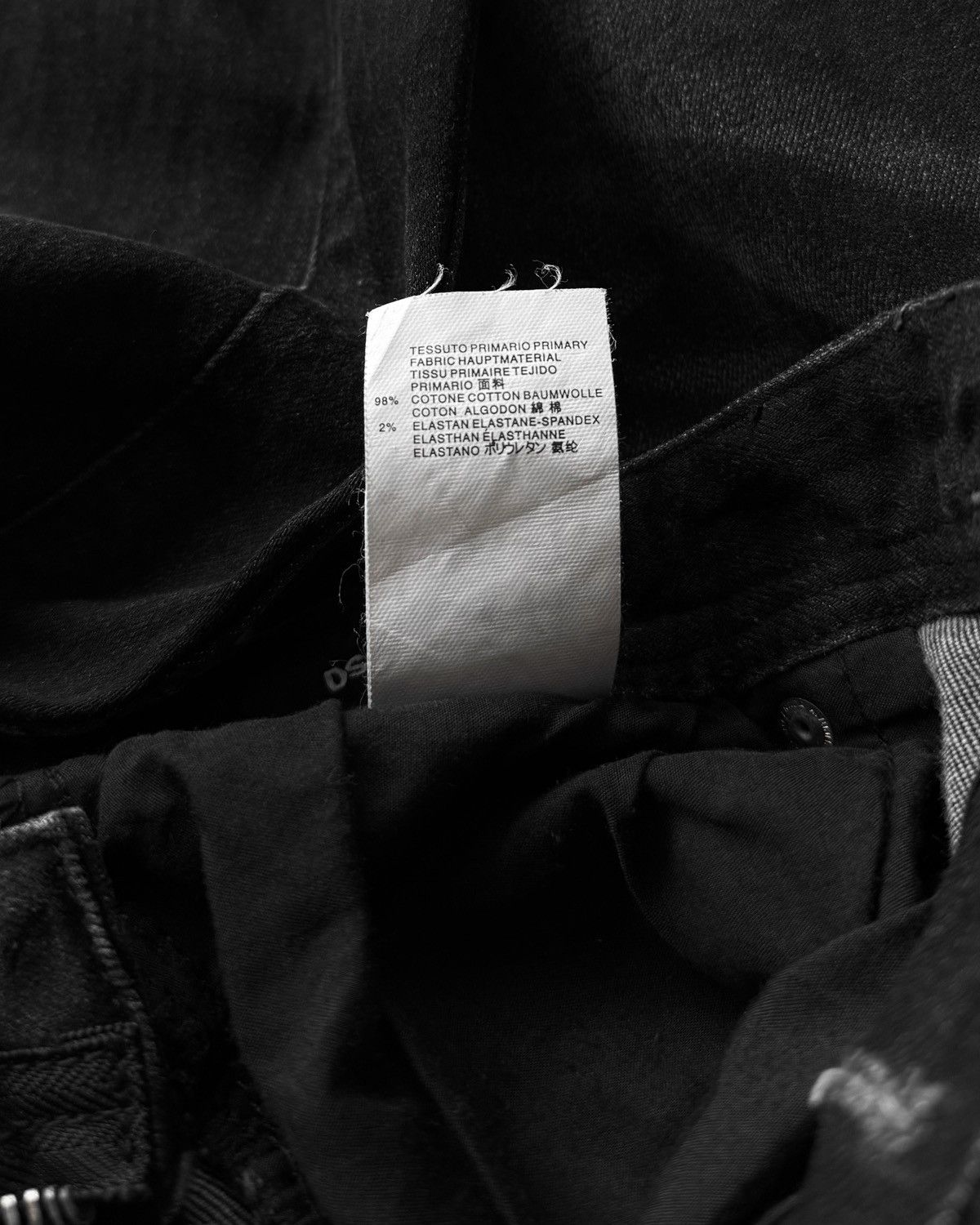 Dsquared2 DSQUARED2 TIDY BIKER ZIP STRETCH JEANS Size US 30 / EU 46 - 12 Thumbnail
