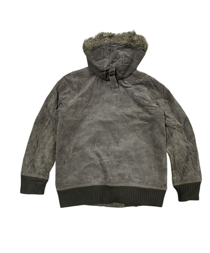 Japanese Brand SM2 INTIMATE MULTI POCKET LGB STYLE FAUX FUR HOODIE JACKET Size US M / EU 48-50 / 2 - 4 Thumbnail